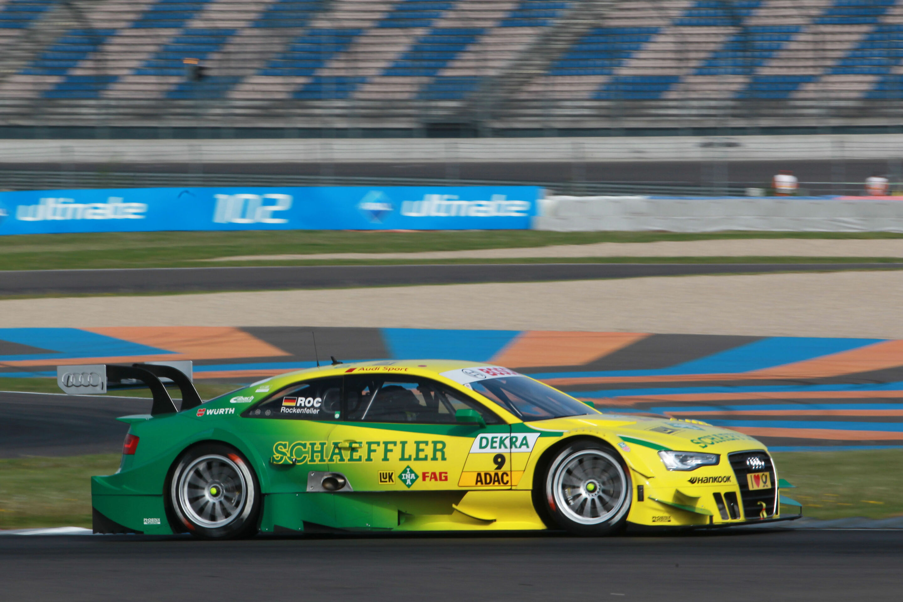 DTM 2012 - Mike Rockenfeller, Schaeffler Audi A5 DTM #9 (Audi Sport Team Phoenix)