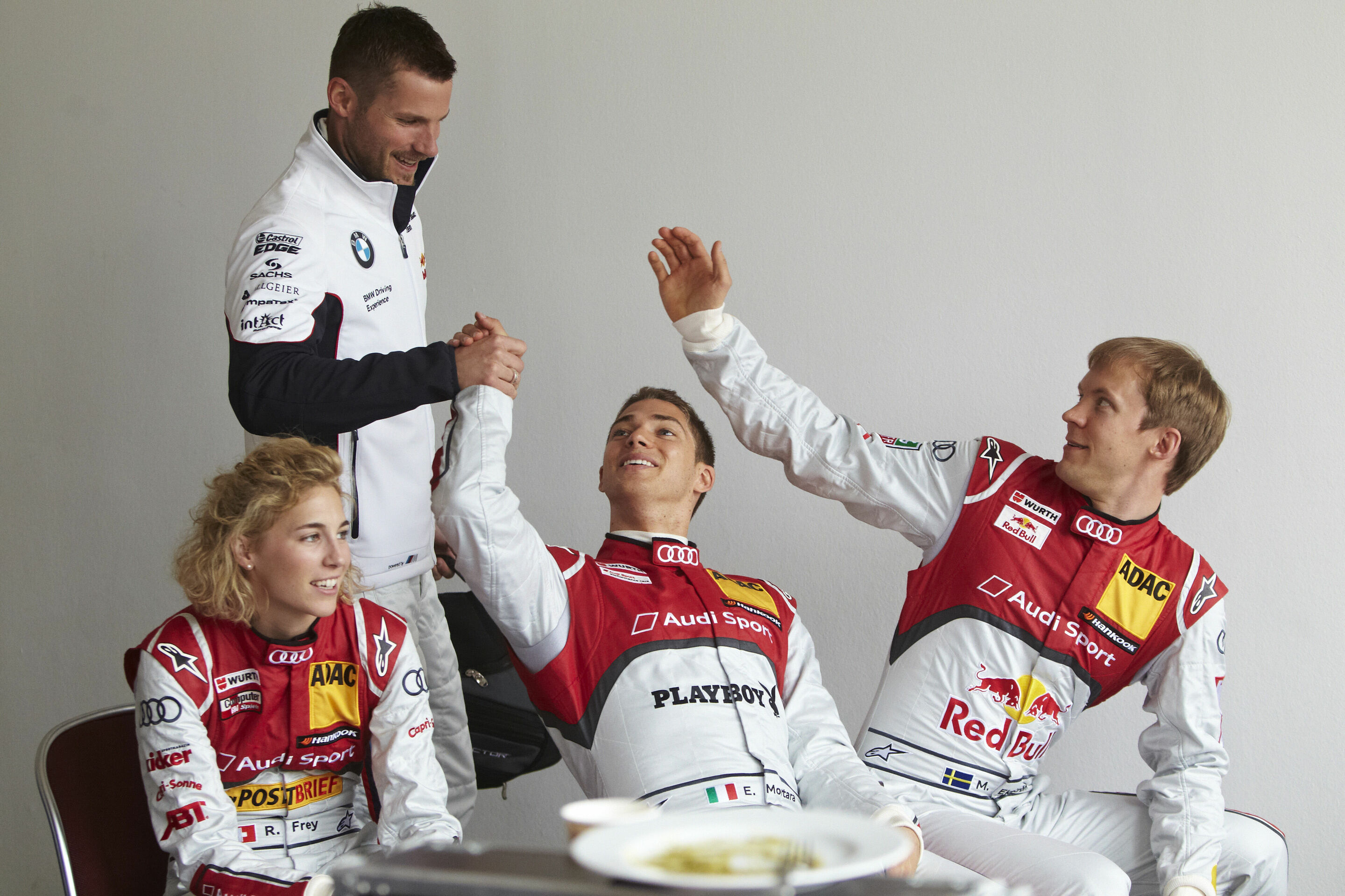 DTM 2012 - Rahel Frey, Martin Tomczyk, Edoardo Mortara, Mattias Ekström