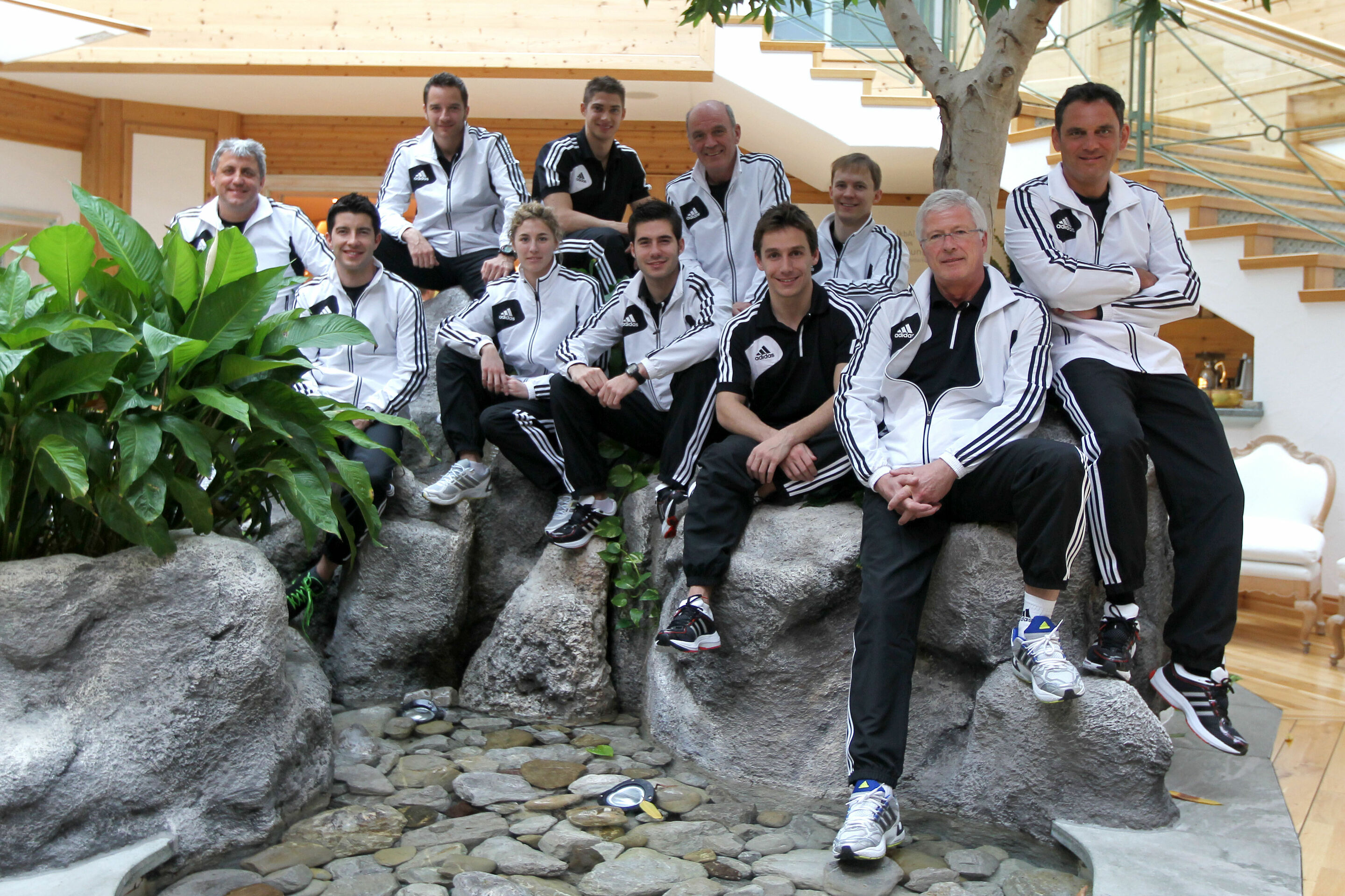 DTM 2012 - Ernst Moser, Mike Rockenfeller, Timo Scheider, Rahel Frey, Edoardo Mortara, Miguel Molina, Dr. Wolfgang Ullrich, Filipe Albuquerque, Mattias Ekström, Arno Zensen, Hans-Jürgen Abt