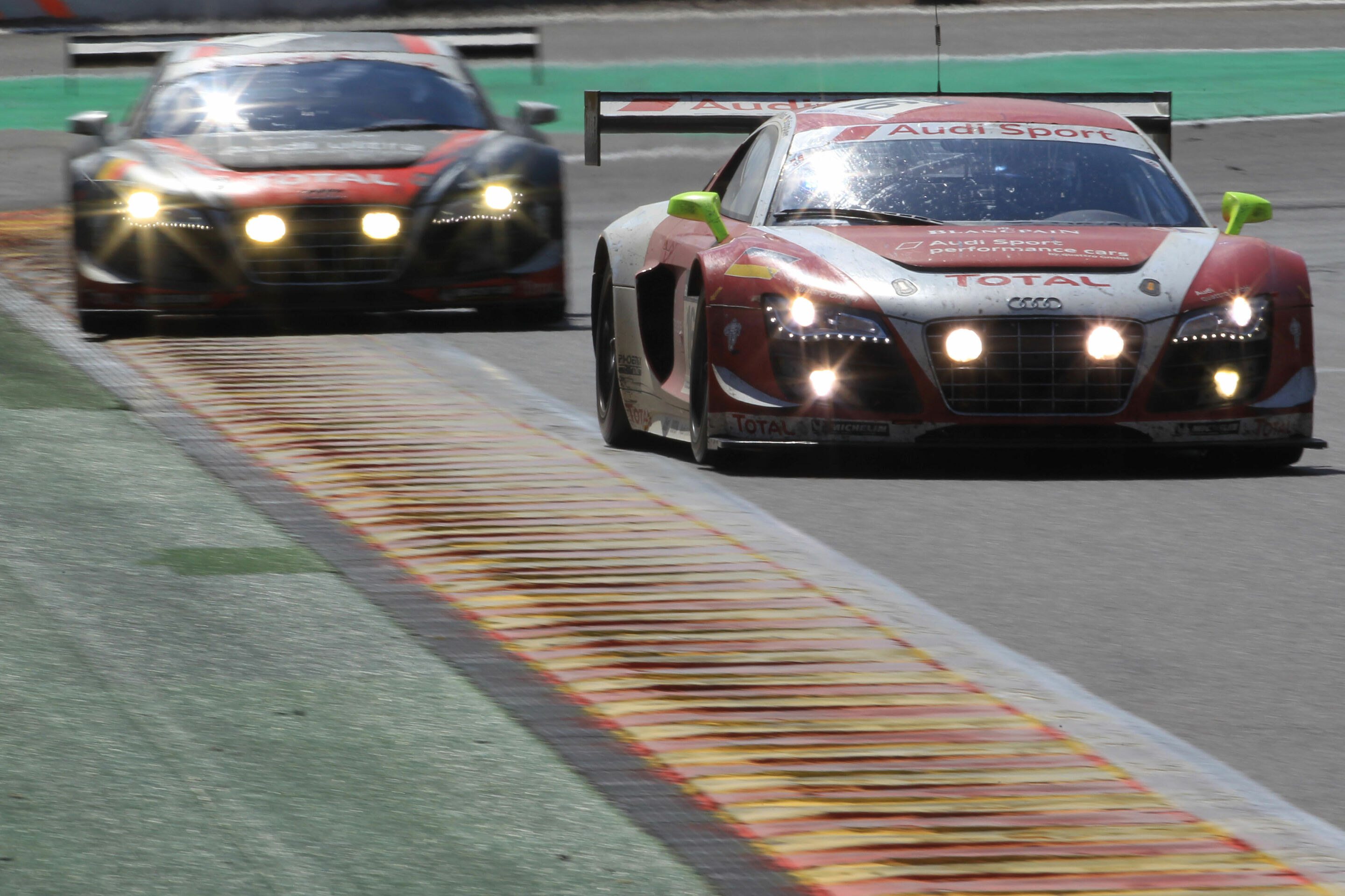24h Spa 2012 - Audi R8 LMS ultra #16 (Audi Sport Team Phoenix) Andrea Piccini/René Rast/Frank Stippler