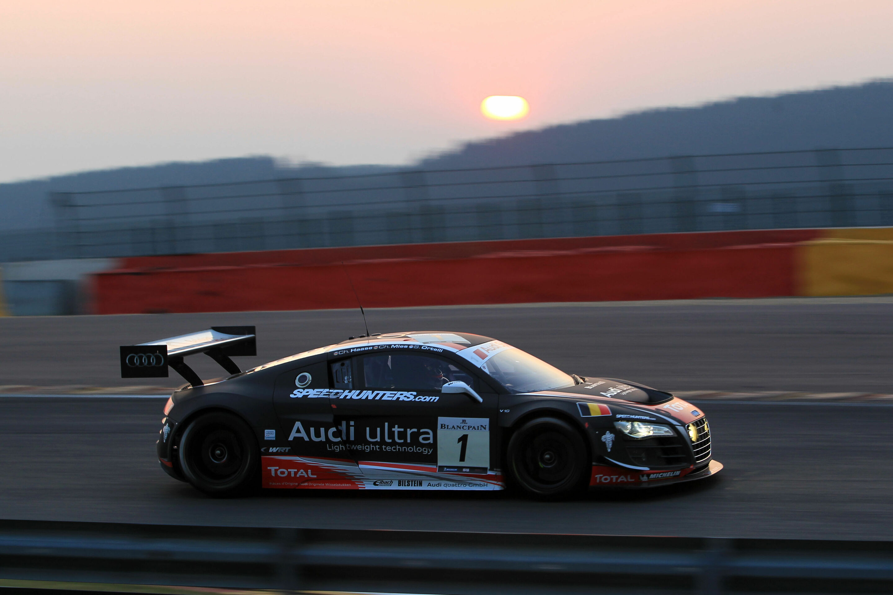 24h Spa 2012 - Audi R8 LMS ultra #1 (Audi Sport Team WRT) Christopher Haase/Christopher Mies/Stéphane Ortelli