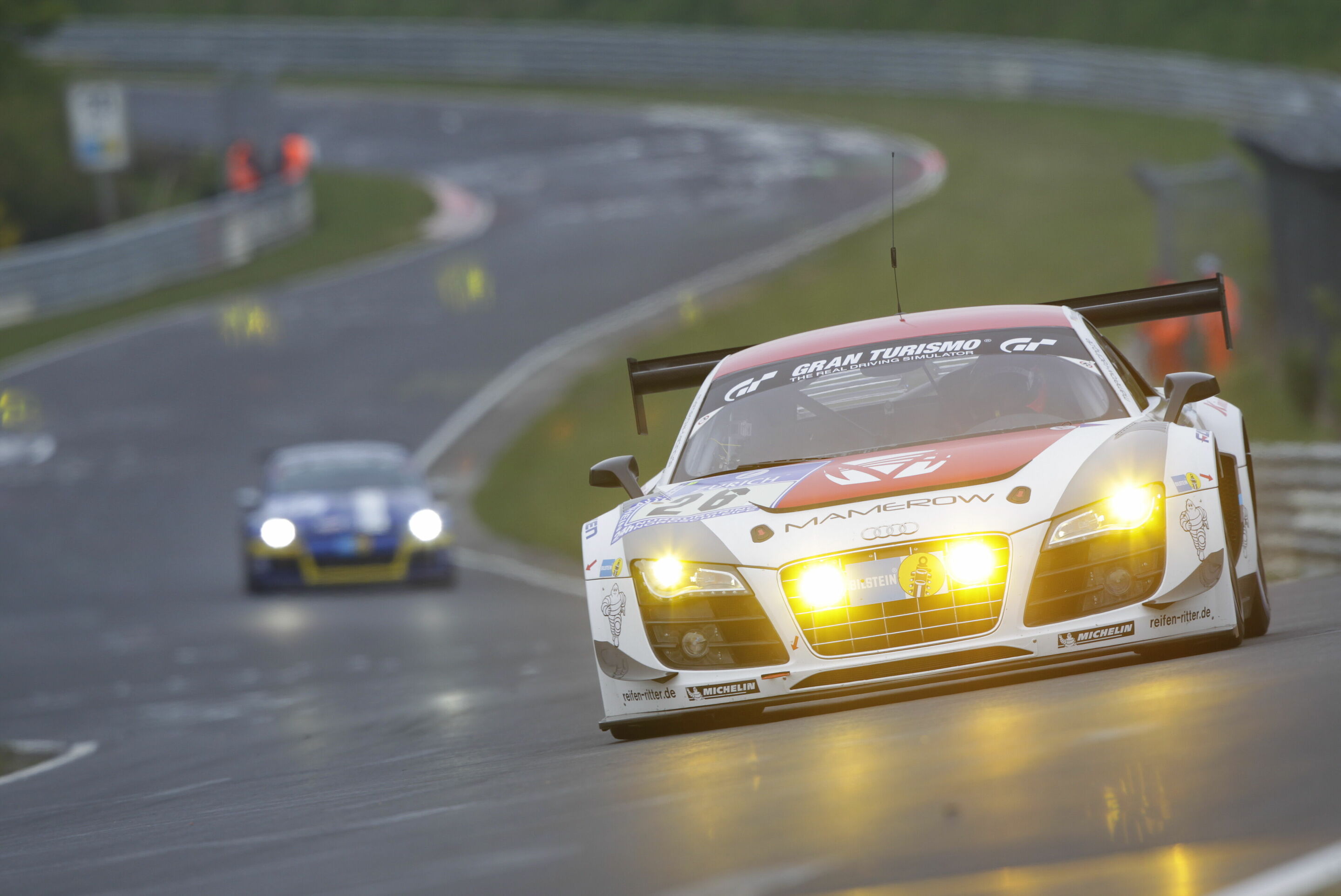 24h Nürburgring 2012 - Audi R8 LMS ultra #26 (Mamerow Racing) Christian Abt/Michael Ammermüller/Armin Hahne/Chris Mamerow