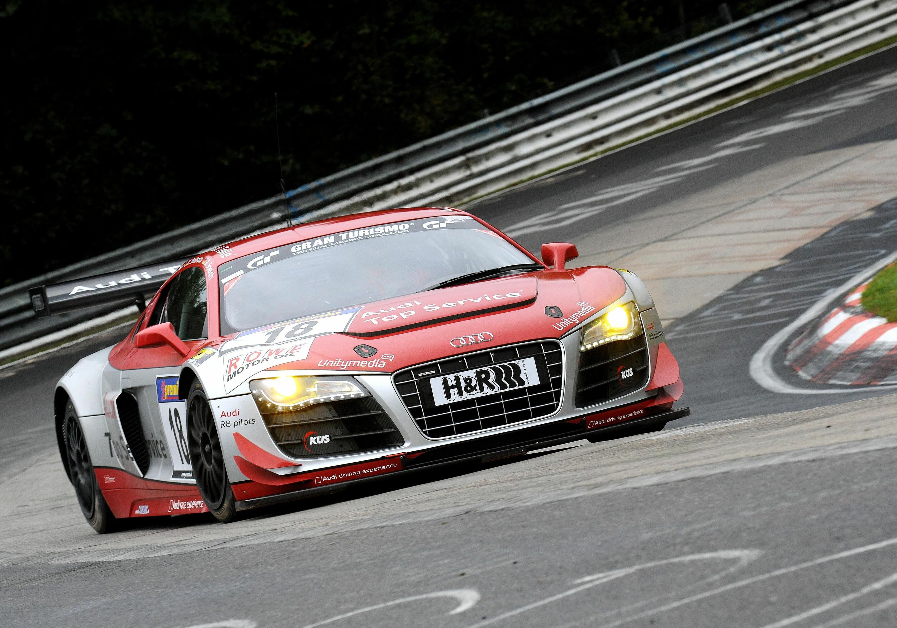 24h Nürburgring 2012 - Audi R8 LMS #18 (Audi race experience)