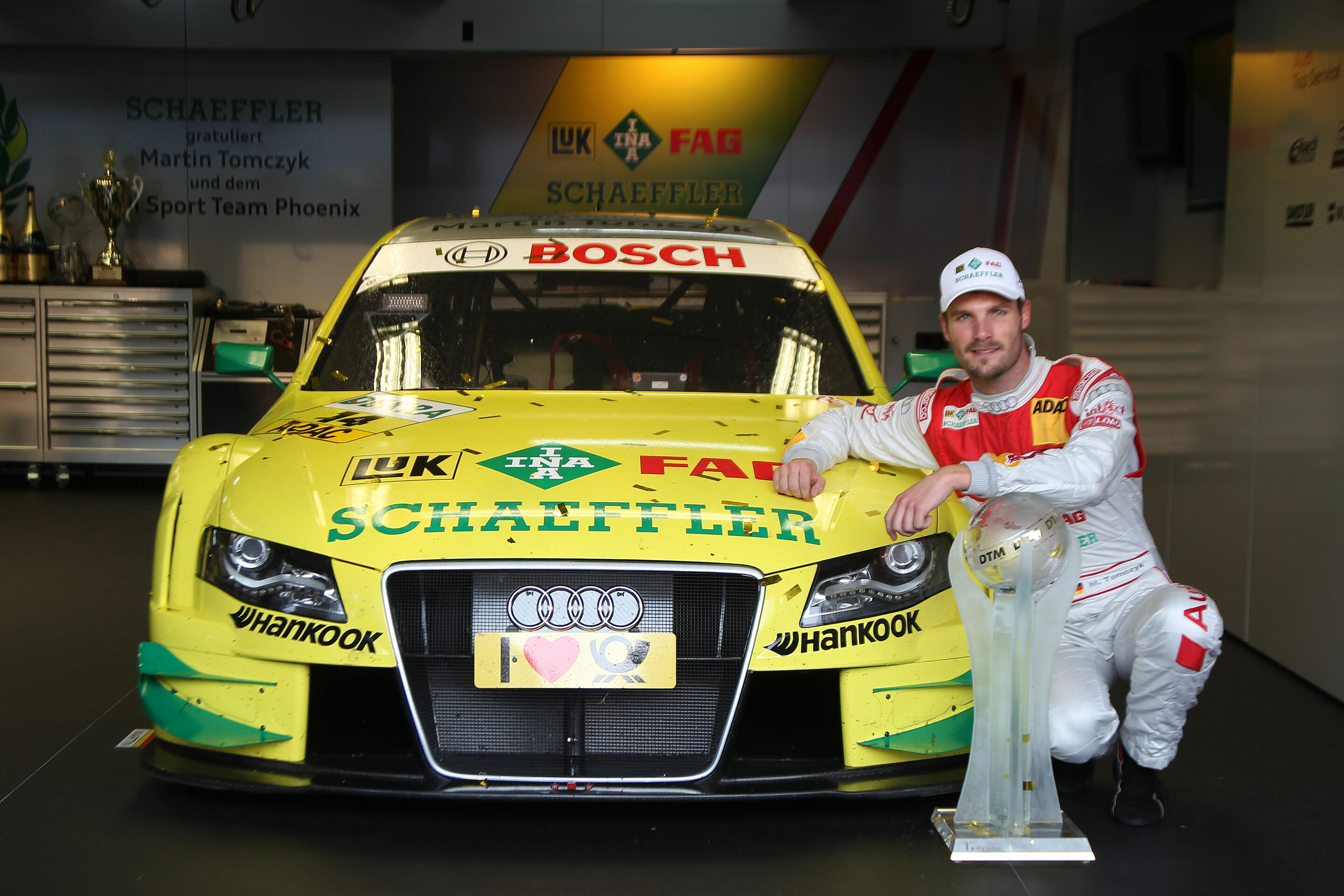 DTM 2011 - Schaeffler Audi A4 DTM #14 (Audi Sport Team Phoenix), Martin Tomczyk
