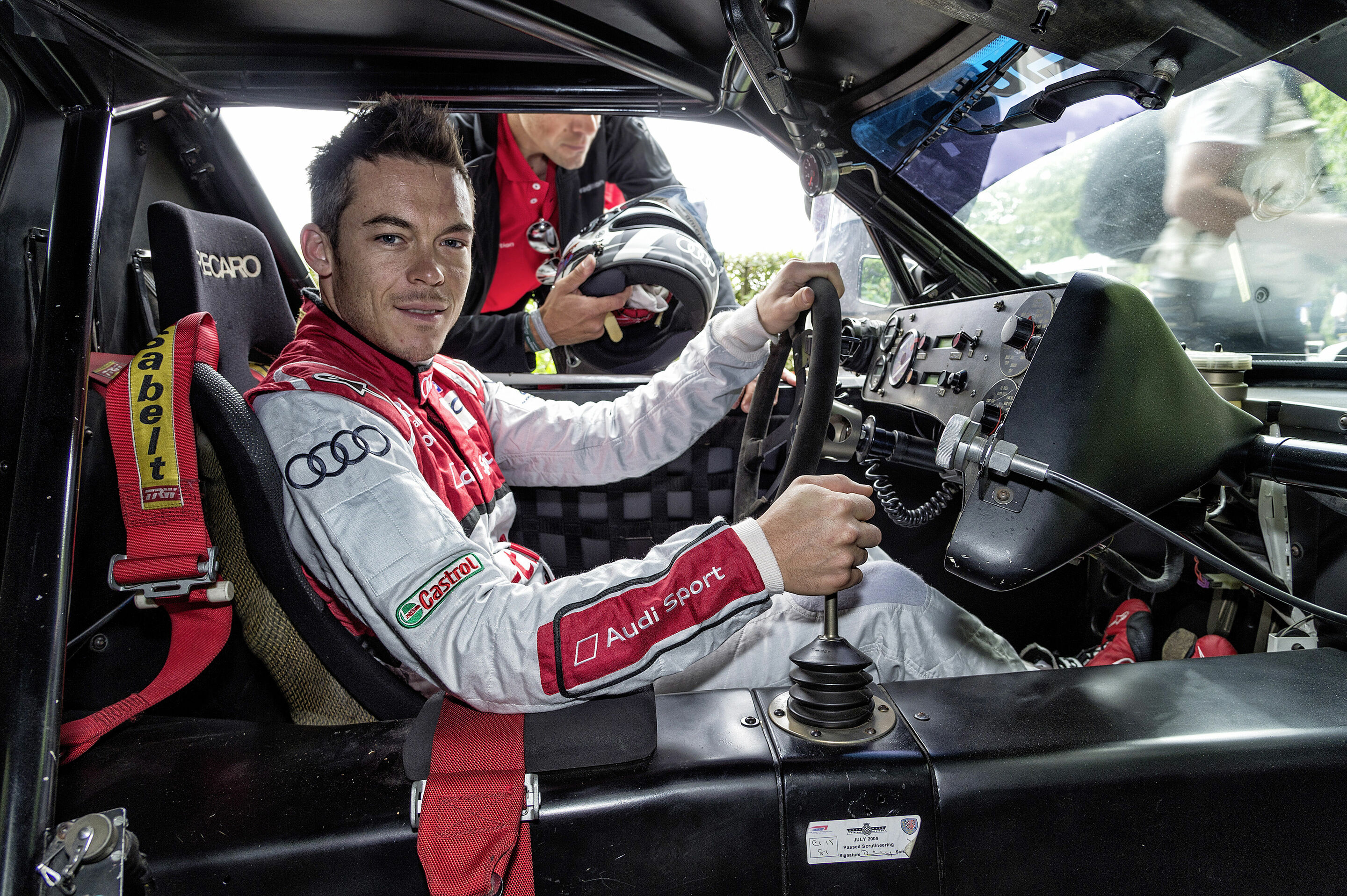 Goodwood Festival of Speed - Hatte im Audi 90 quattro IMSA GTO eine Menge Spaß: Le Mans-Sieger André Lotterer.