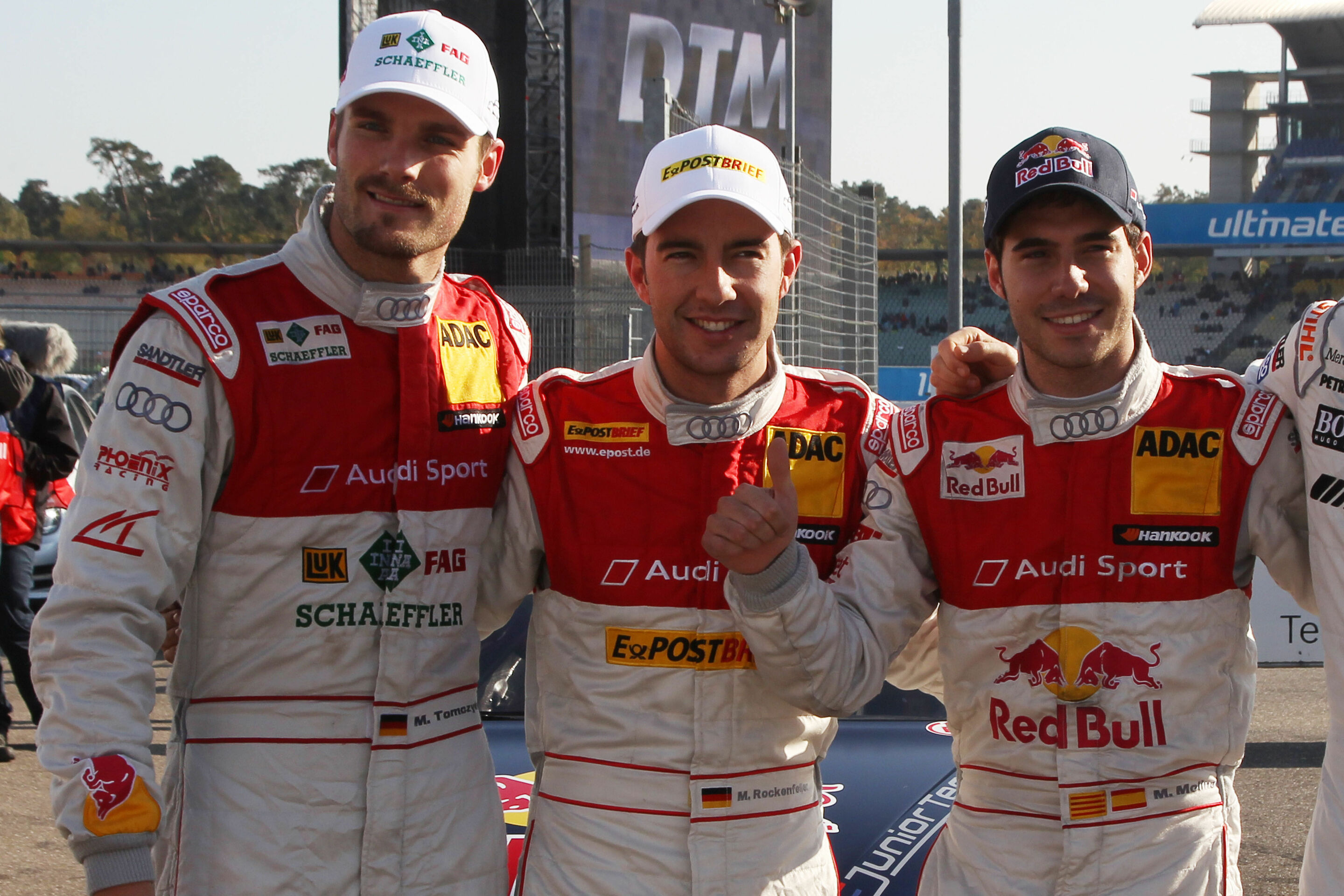 DTM 2011 - Martin Tomczyk, Mike Rockenfeller, Miguel Molina