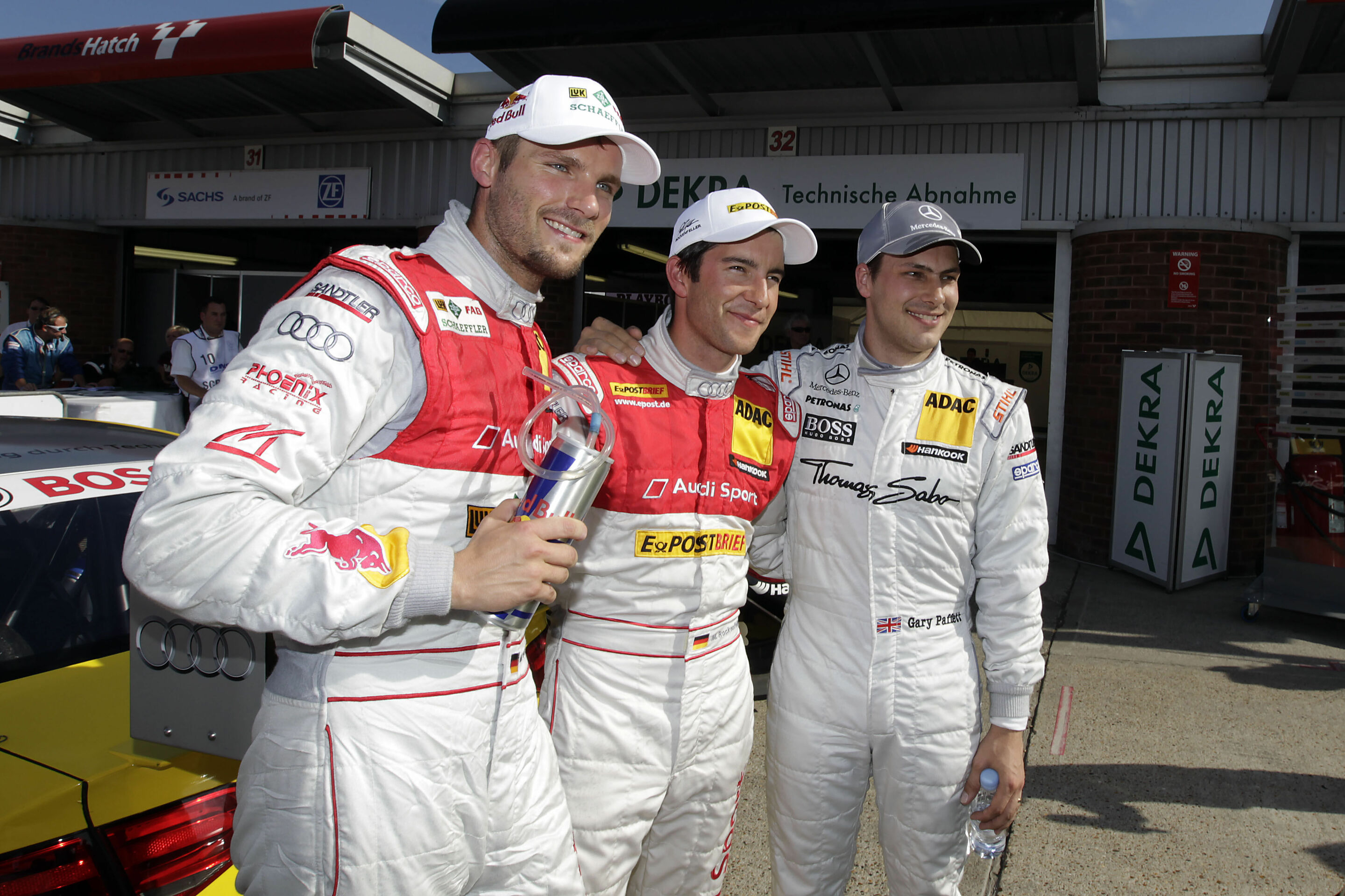 DTM 2011 - Martin Tomczyk, Mike Rockenfeller, Gary Paffett