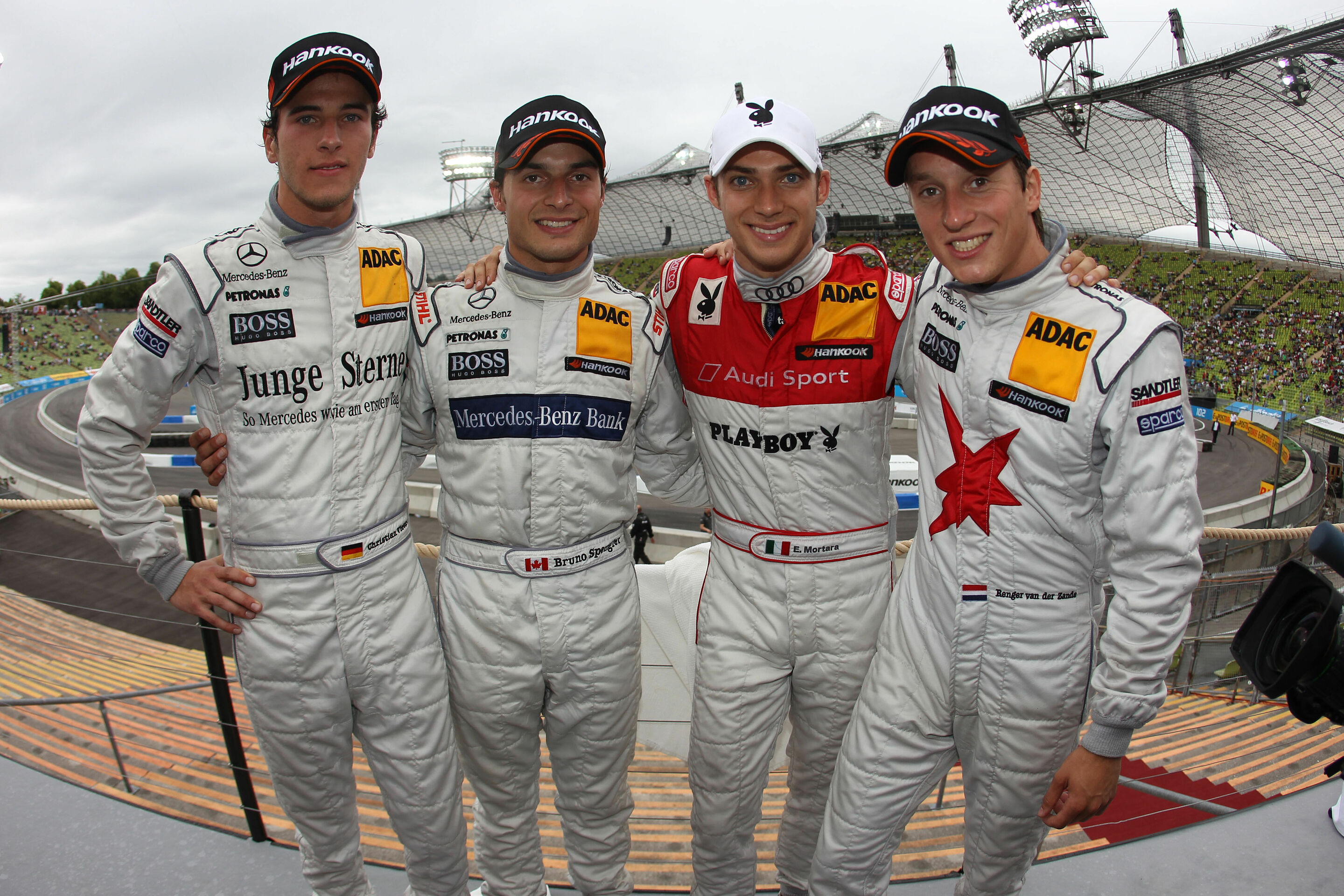 DTM 2011 - Christian Vietoris, Bruno Spengler, Edoardo Mortara, Renger van der Zande