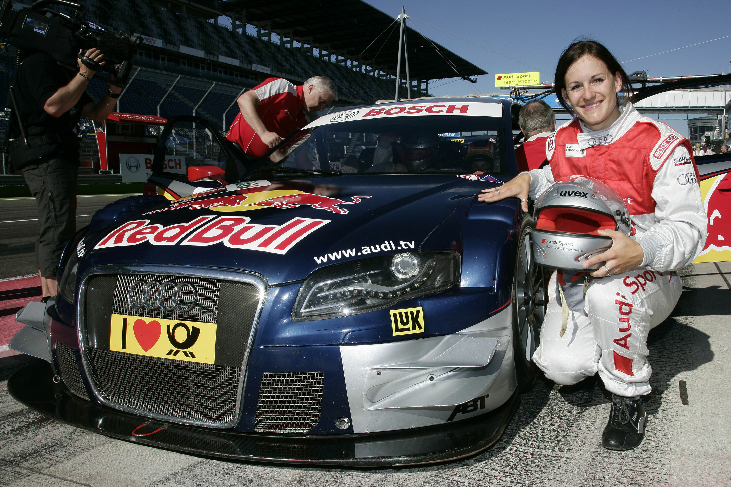 DTM 2011 - Katy Hölzl, DTM EuroSpeedway Lausitz 2010