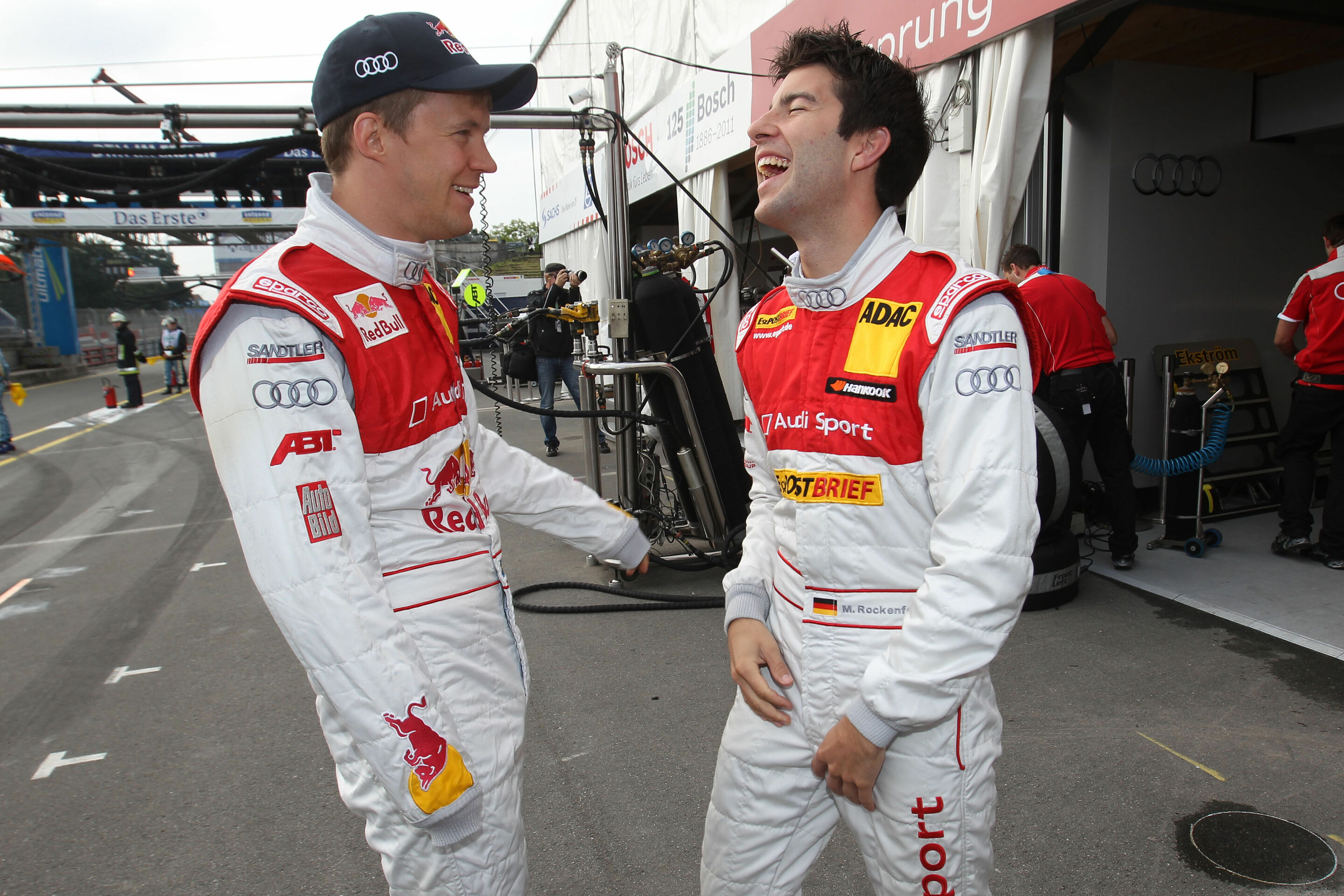 DTM 2011 - Mattias Ekström, Mike Rockenfeller