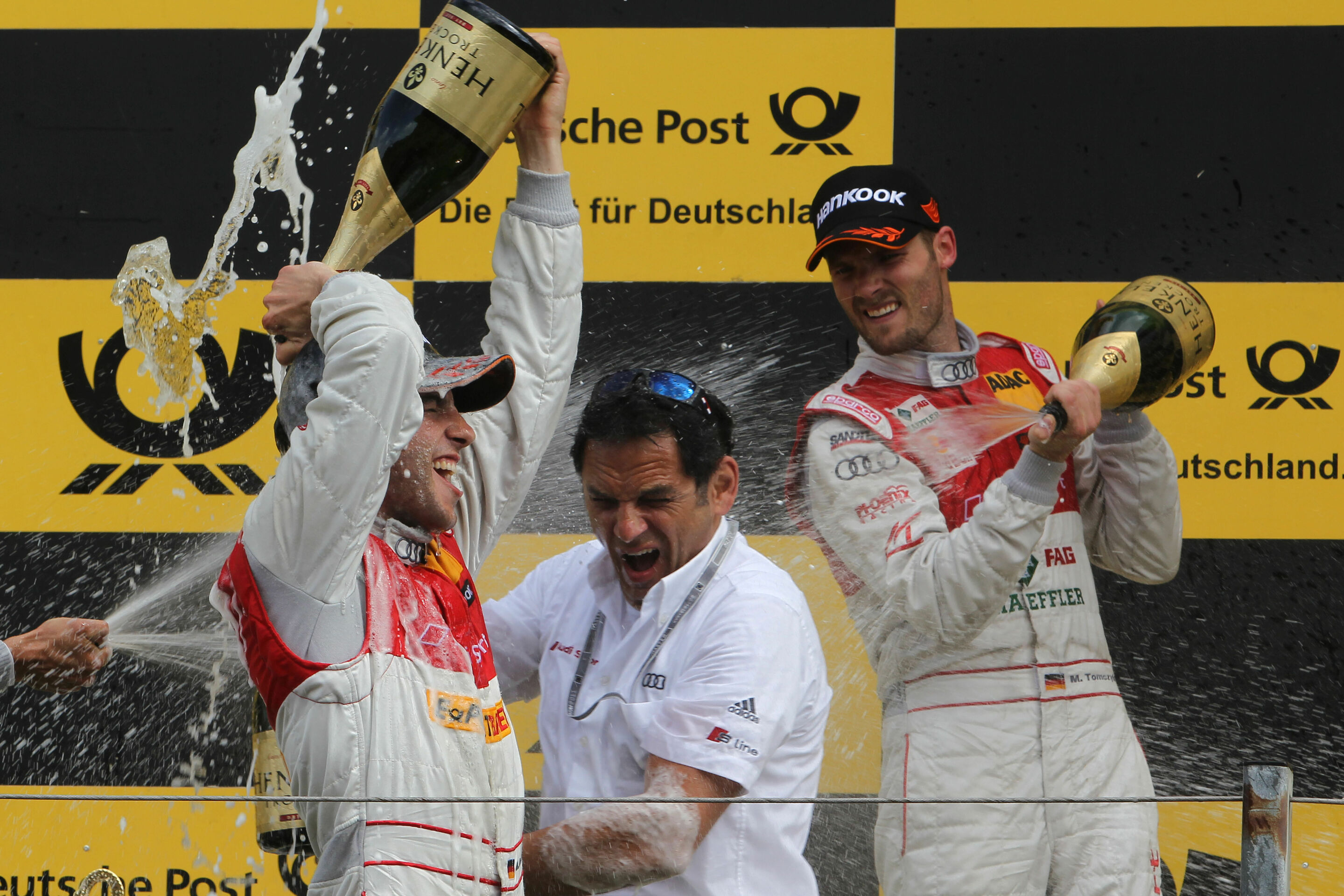 DTM 2011 - Mike Rockenfeller, Hans-Jürgen Abt, Martin Tomczyk