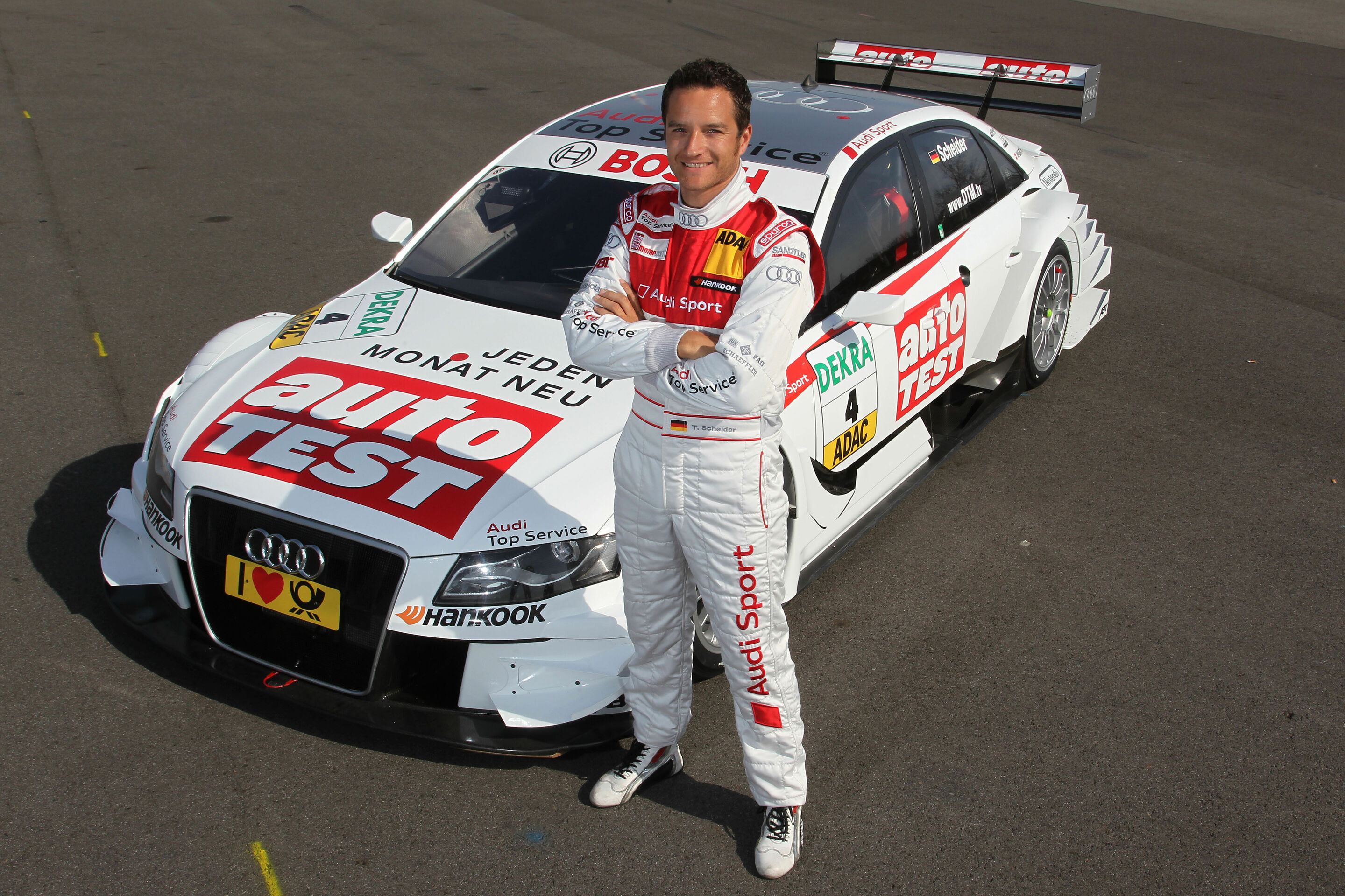 DTM 2011 - AUTO TEST Audi A4 DTM #4 (Audi Sport Team Abt), Timo Scheider