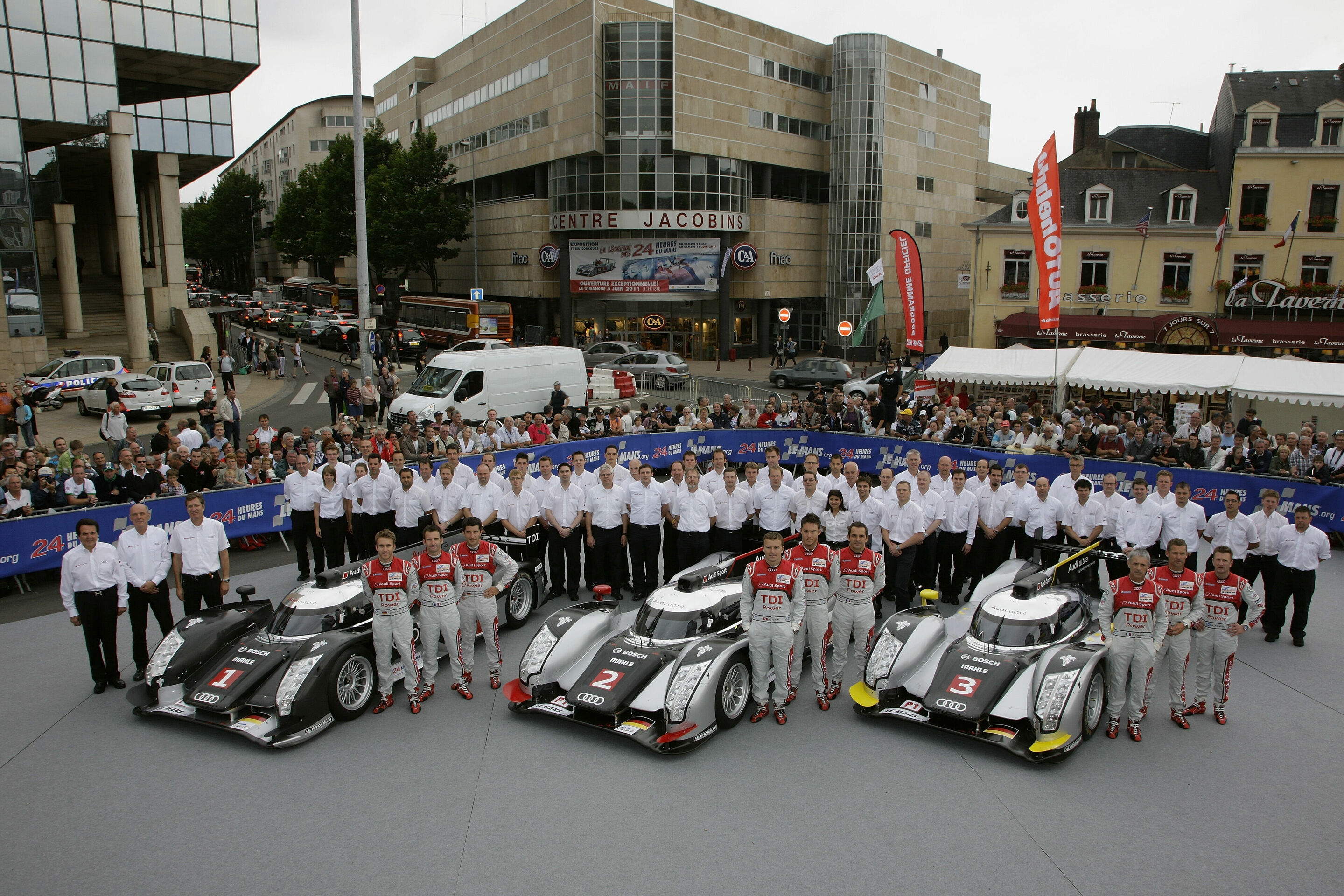 Le Mans 2011 - Audi R18 TDI #1, #2, #3 (Audi Sport Team Joest)