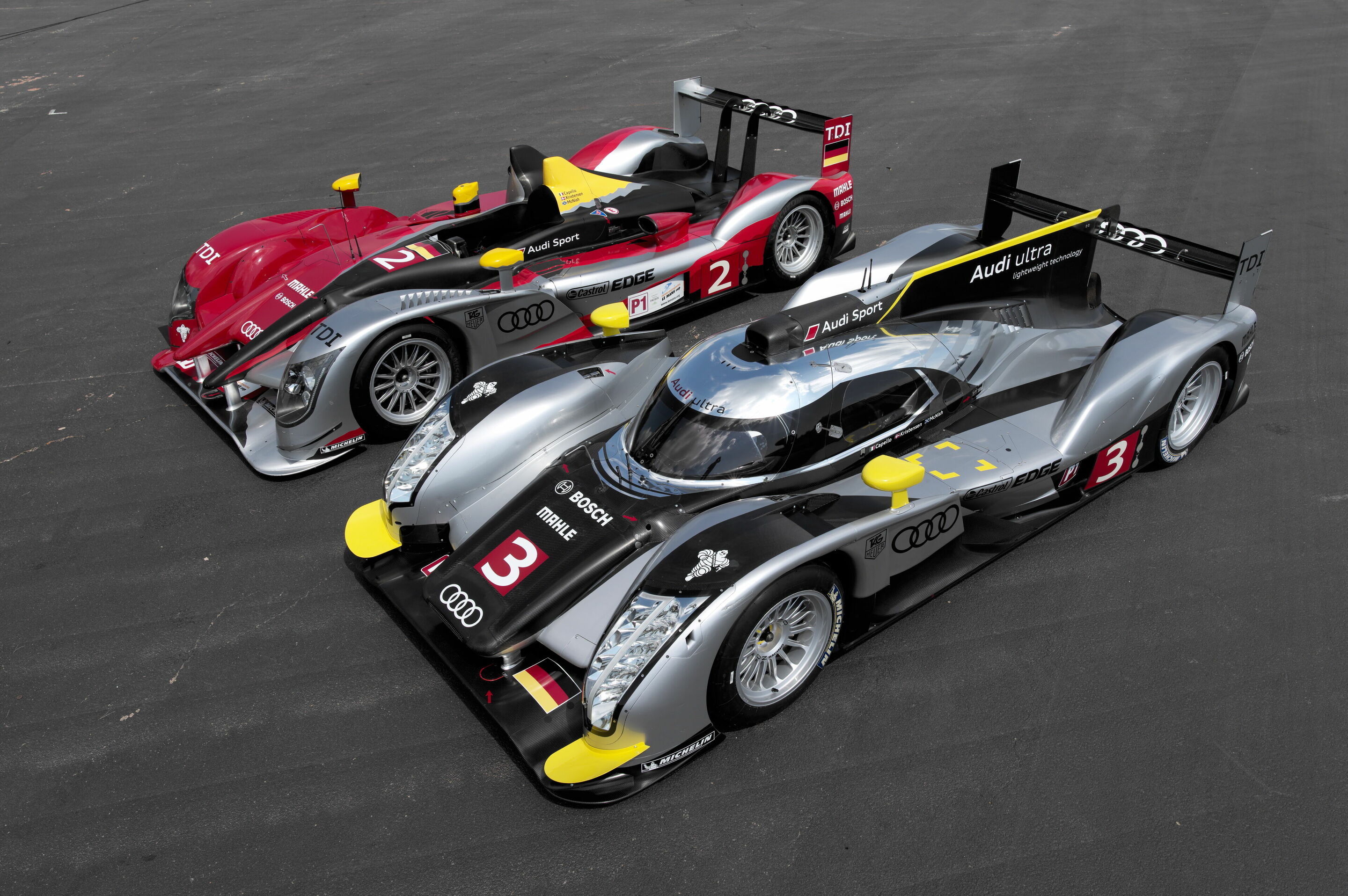 Le Mans 2011 - Audi R15 TDI, Audi R18 TDI
