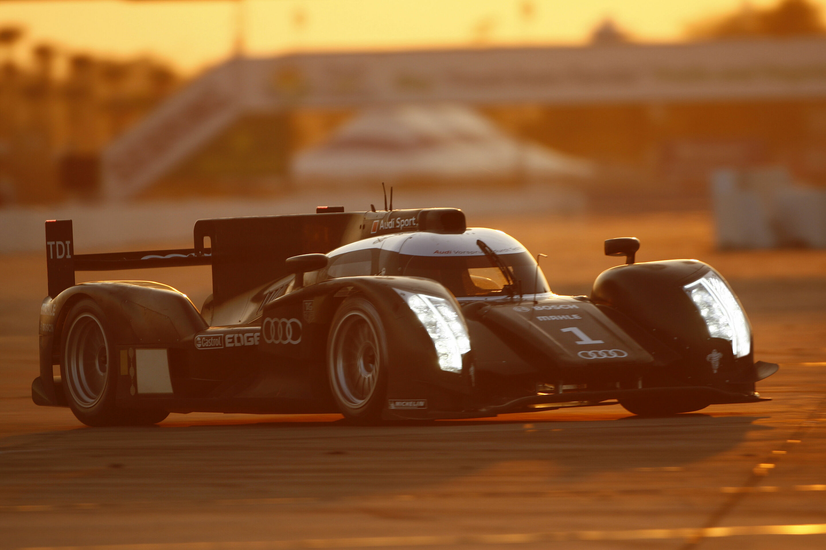 Le Mans 2011 - Audi R18 testing in Sebring