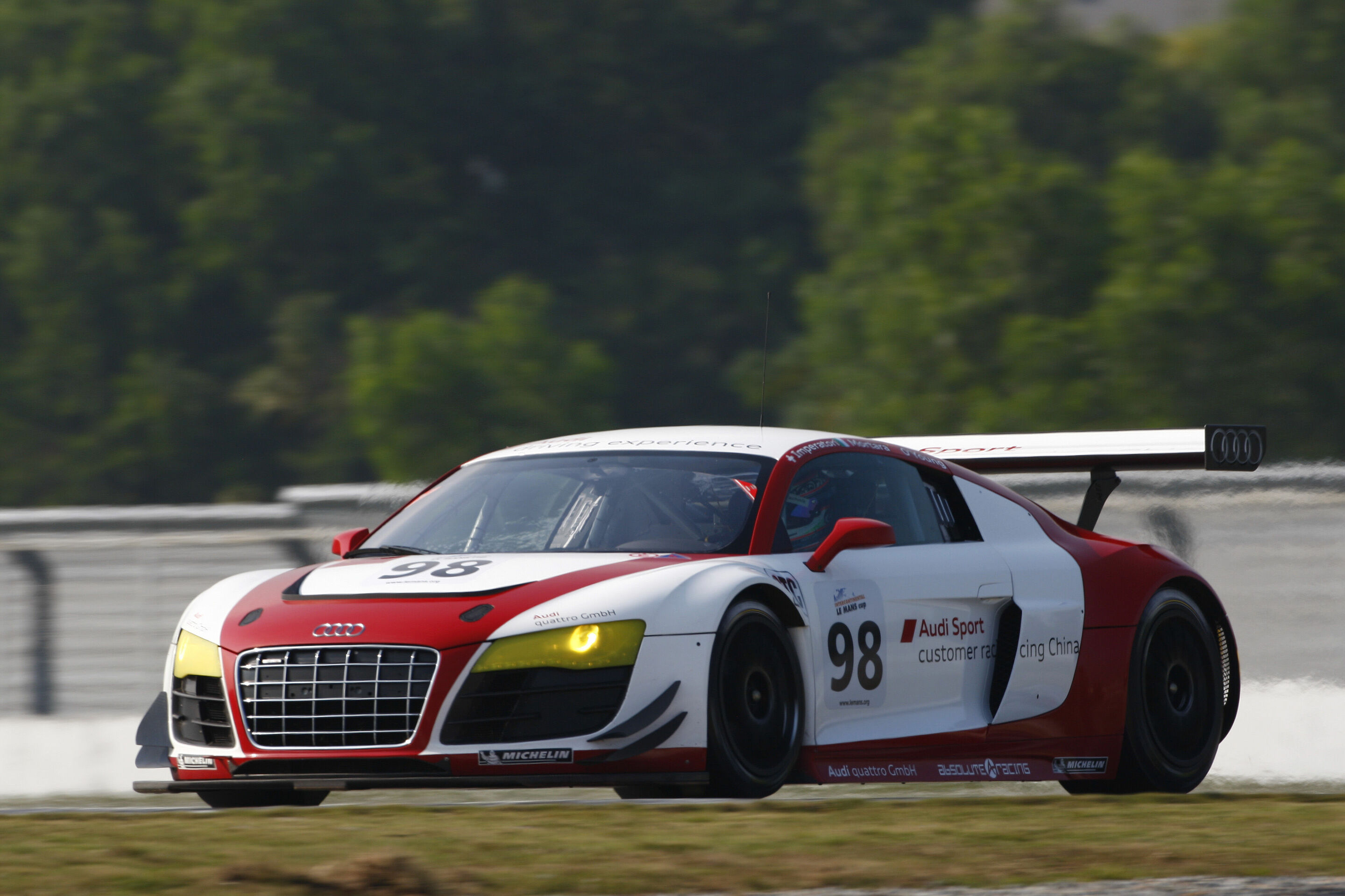Customer sport 2012 - Audi R8 LMS #98 (Audi Sport customer racing China)