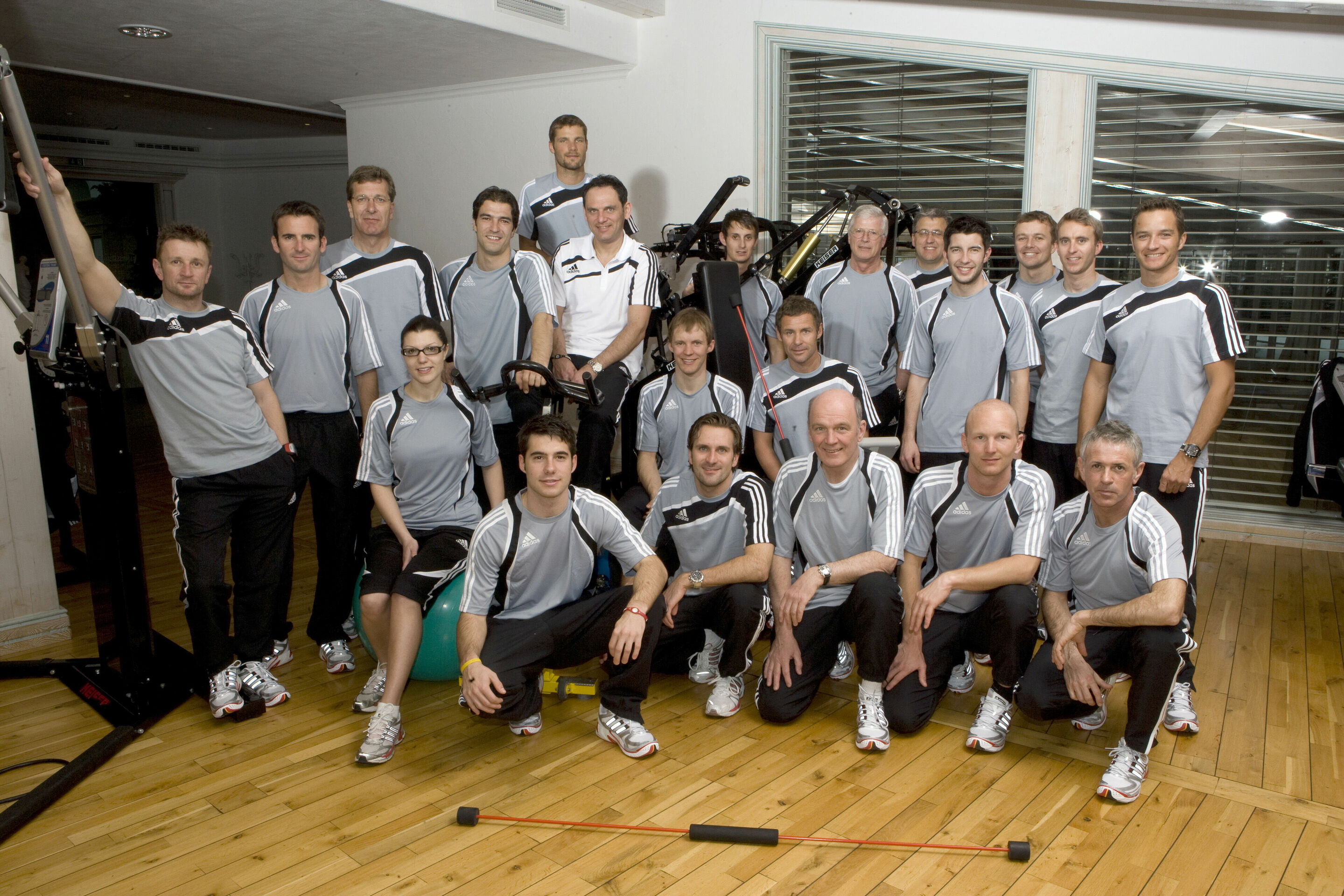 Audi Winter Camp 2010 - Dr. Wolfgang Ullrich and his squad