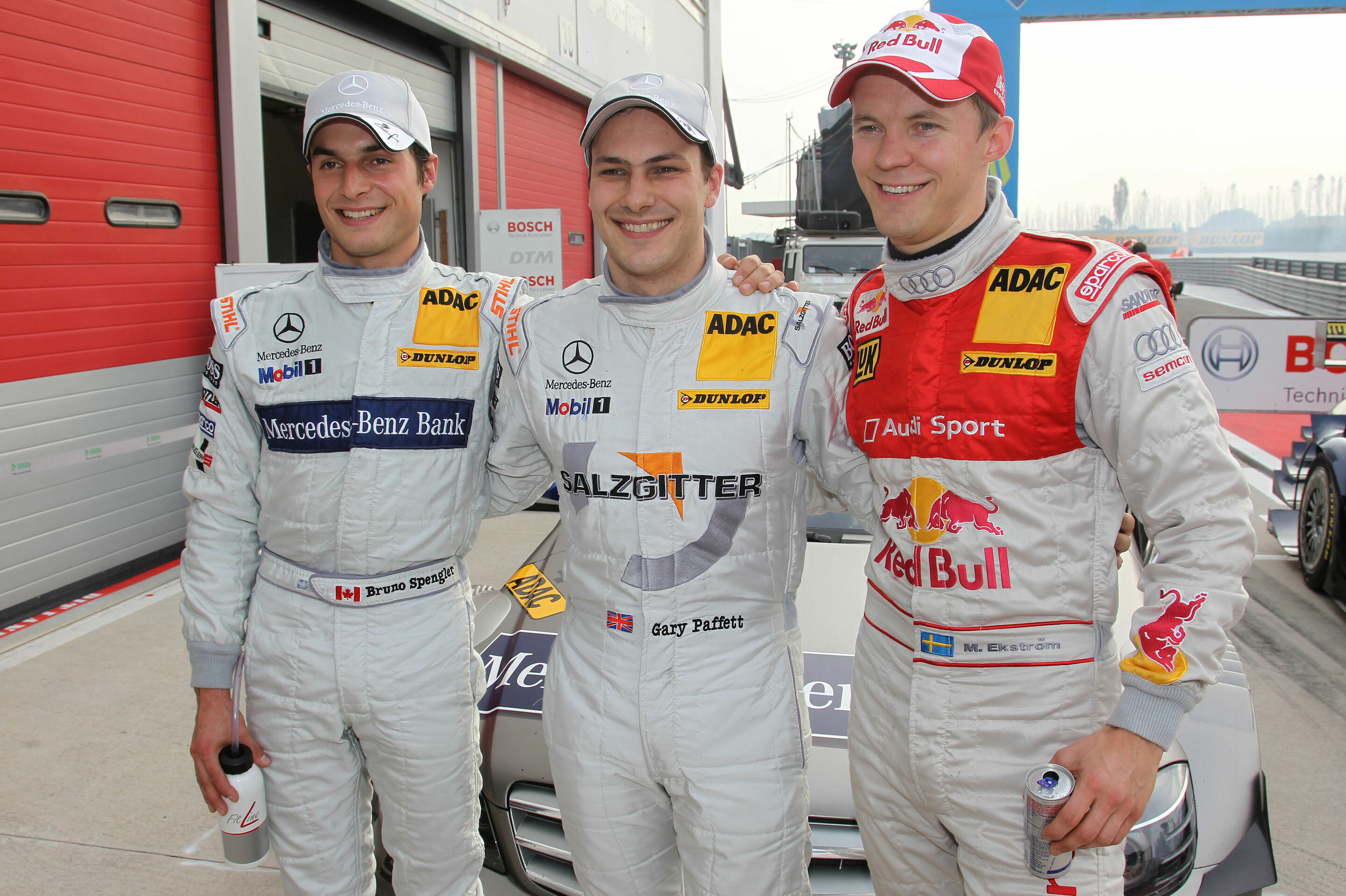 DTM 2010 - Bruno Spengler, Gary Paffett, Mattias Ekström
