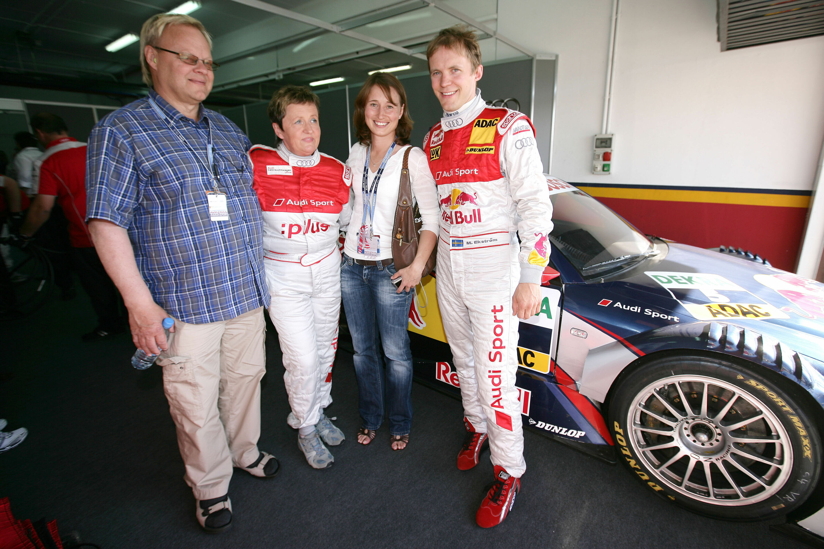 DTM 2010 - Bengt und Agneta Ekström, Heidi Sandtler, Mattias Ekström