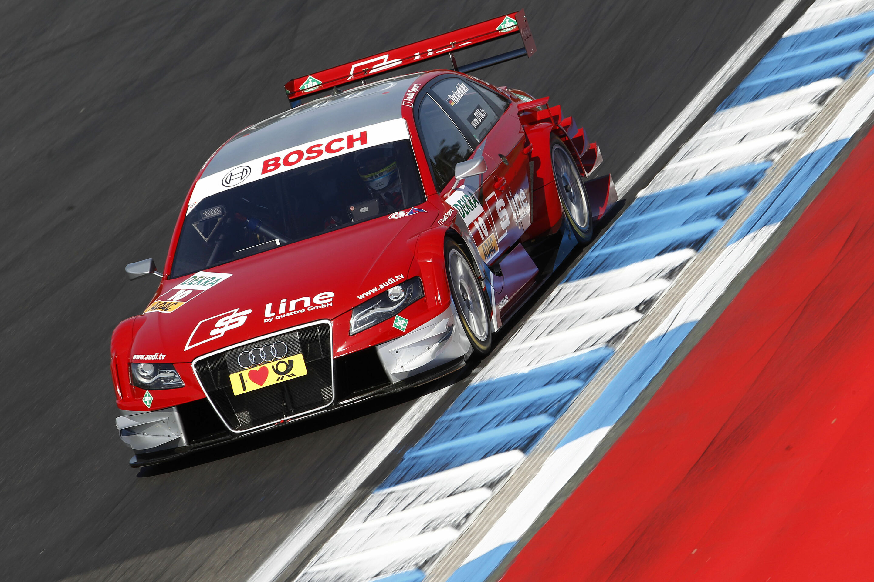DTM 2010 - S line Audi A4 DTM #10 (Audi Sport Team Phoenix), Mike Rockenfeller