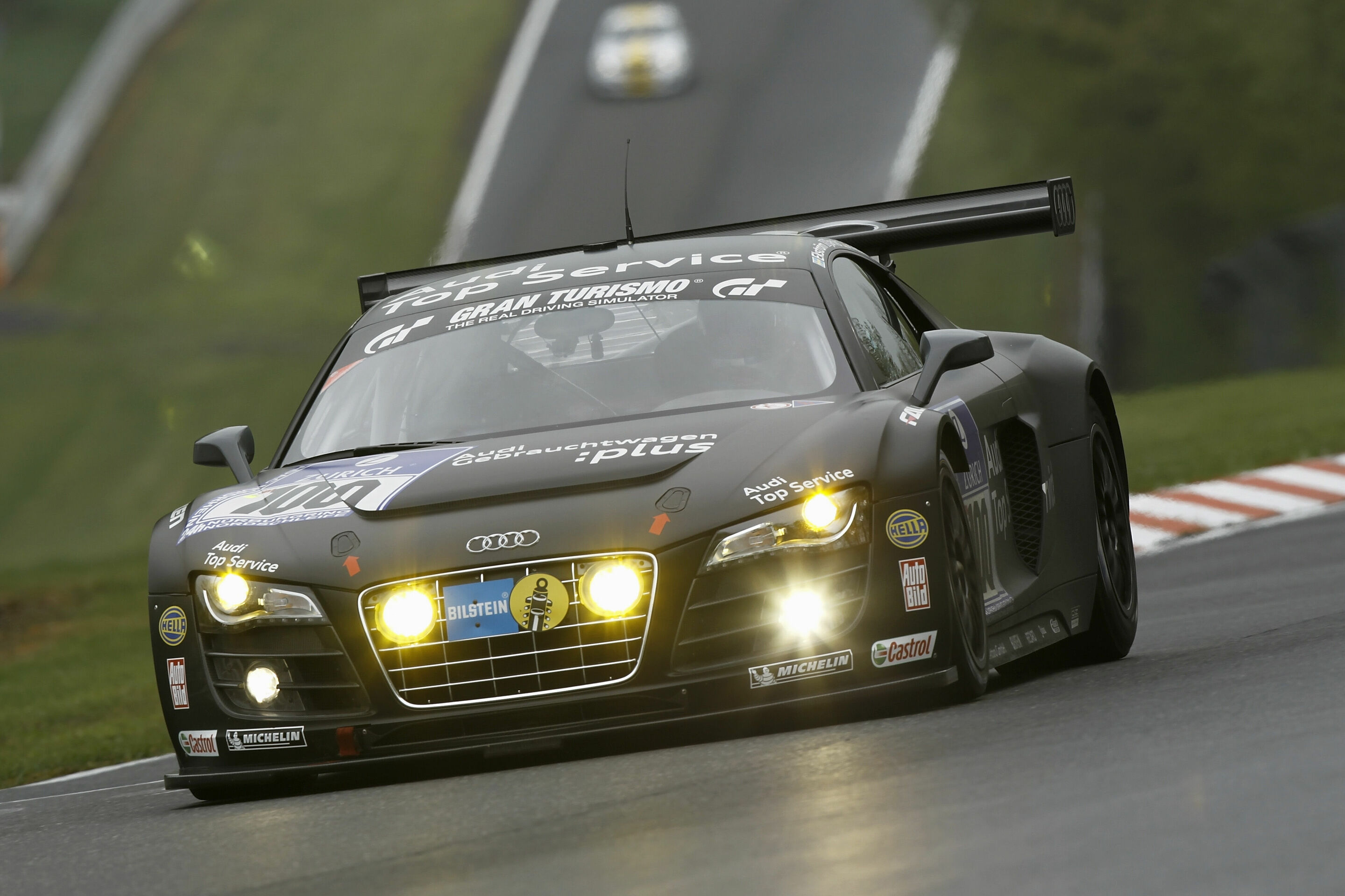 24h Nürburgring 2010 - Audi R8 LMS #100 (Team ABT Sportsline), Mattias Ekström/Oliver Jarvis/Timo Scheider/Marco Werner