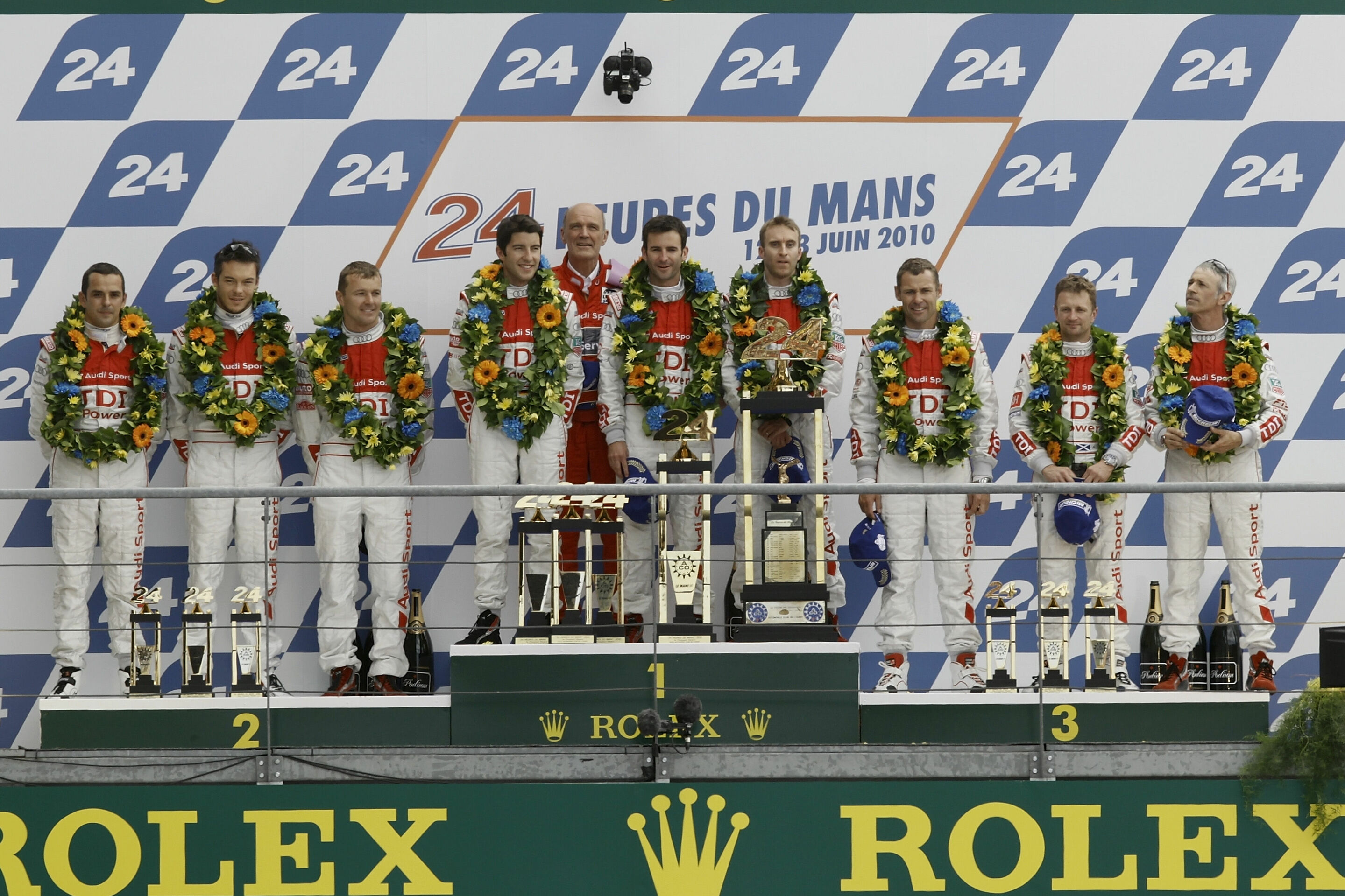Le Mans 2010 - Siegerehrung