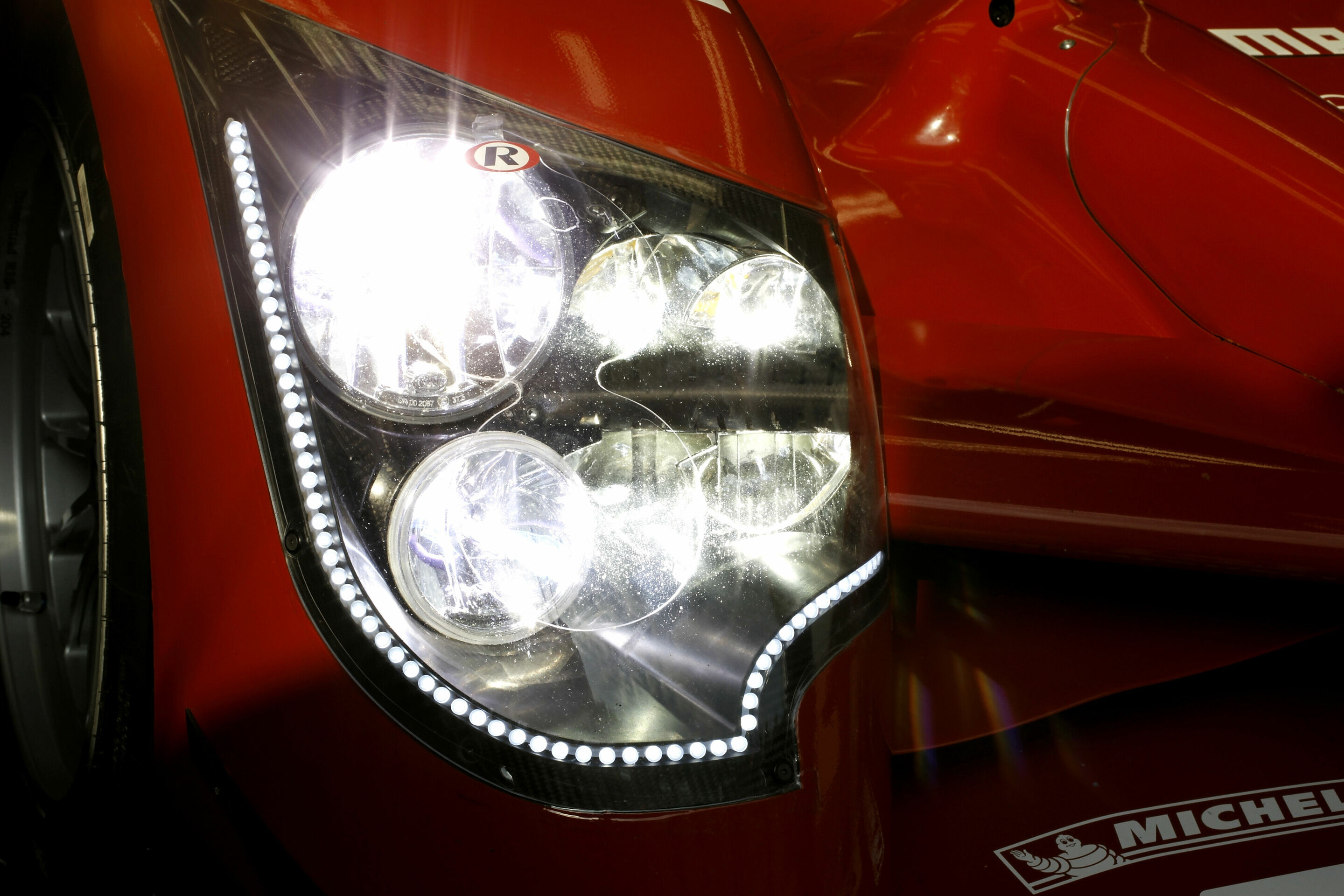Le Mans Series 2010 - Audi R15 TDI - Scheinwerfer