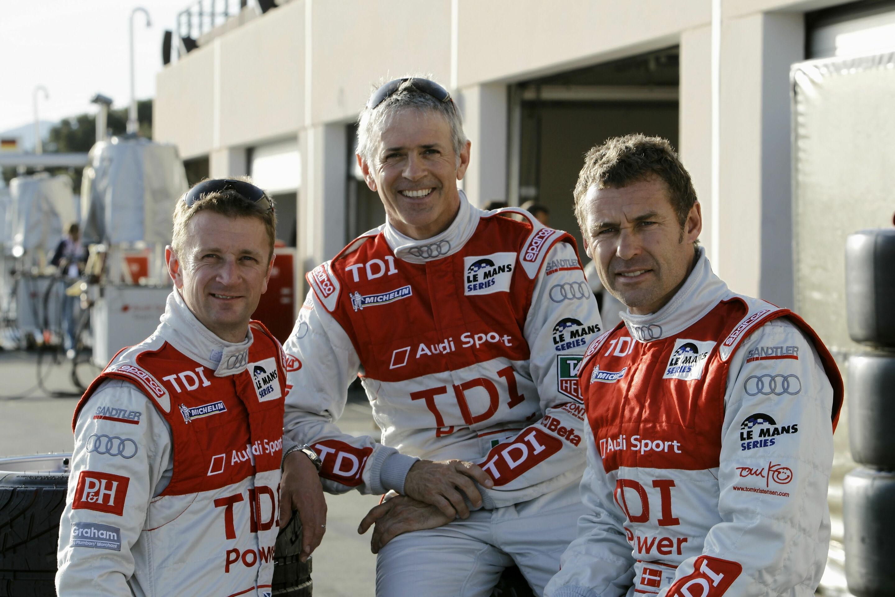 Le Mans 2010 - Allan McNish, Dindo Capello, Tom Kristensen