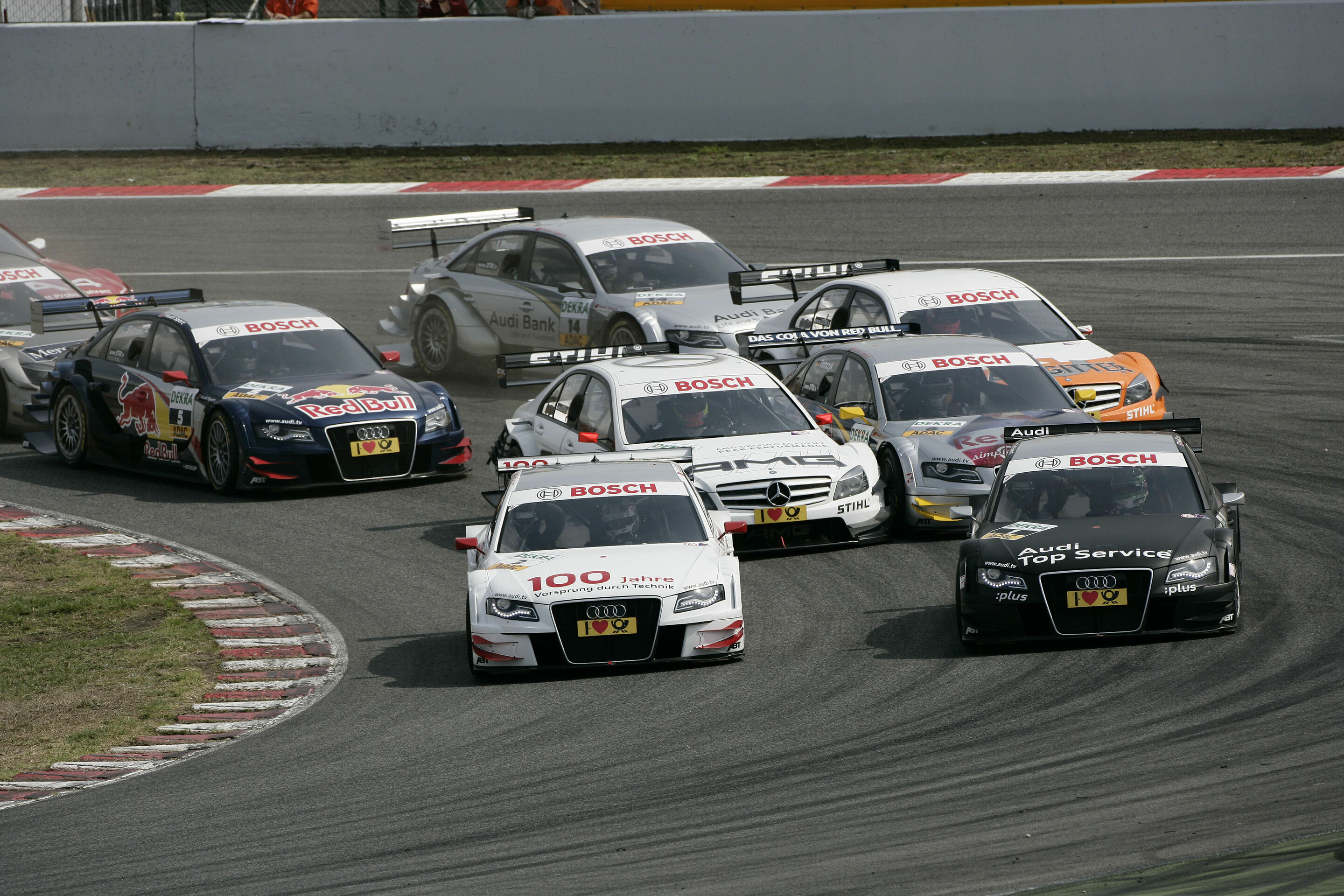 DTM 2009 - Race start 2009 DTM Barcelona