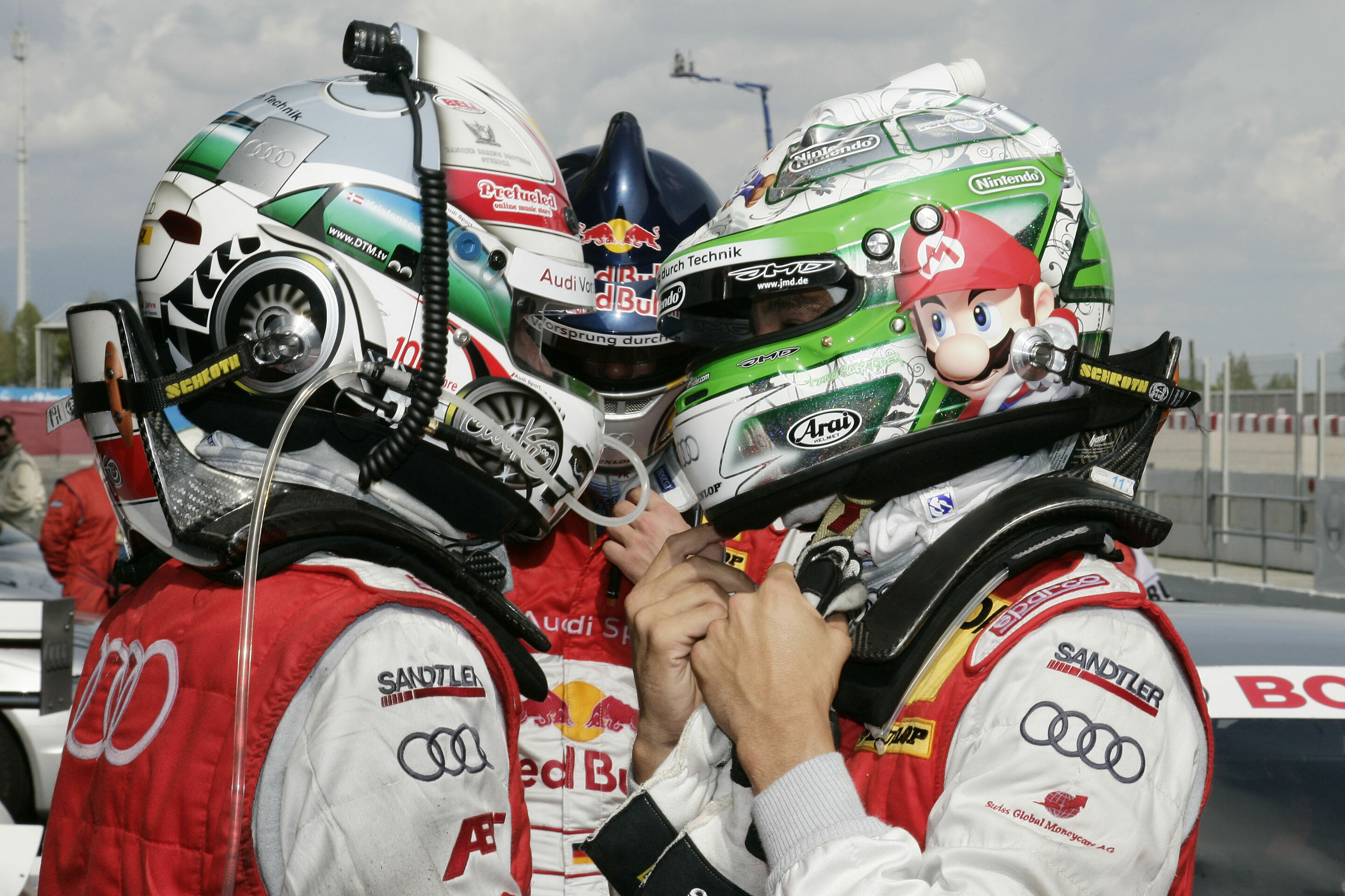 DTM 2009 - Tom Kristensen, Martin Tomczyk, Timo Scheider