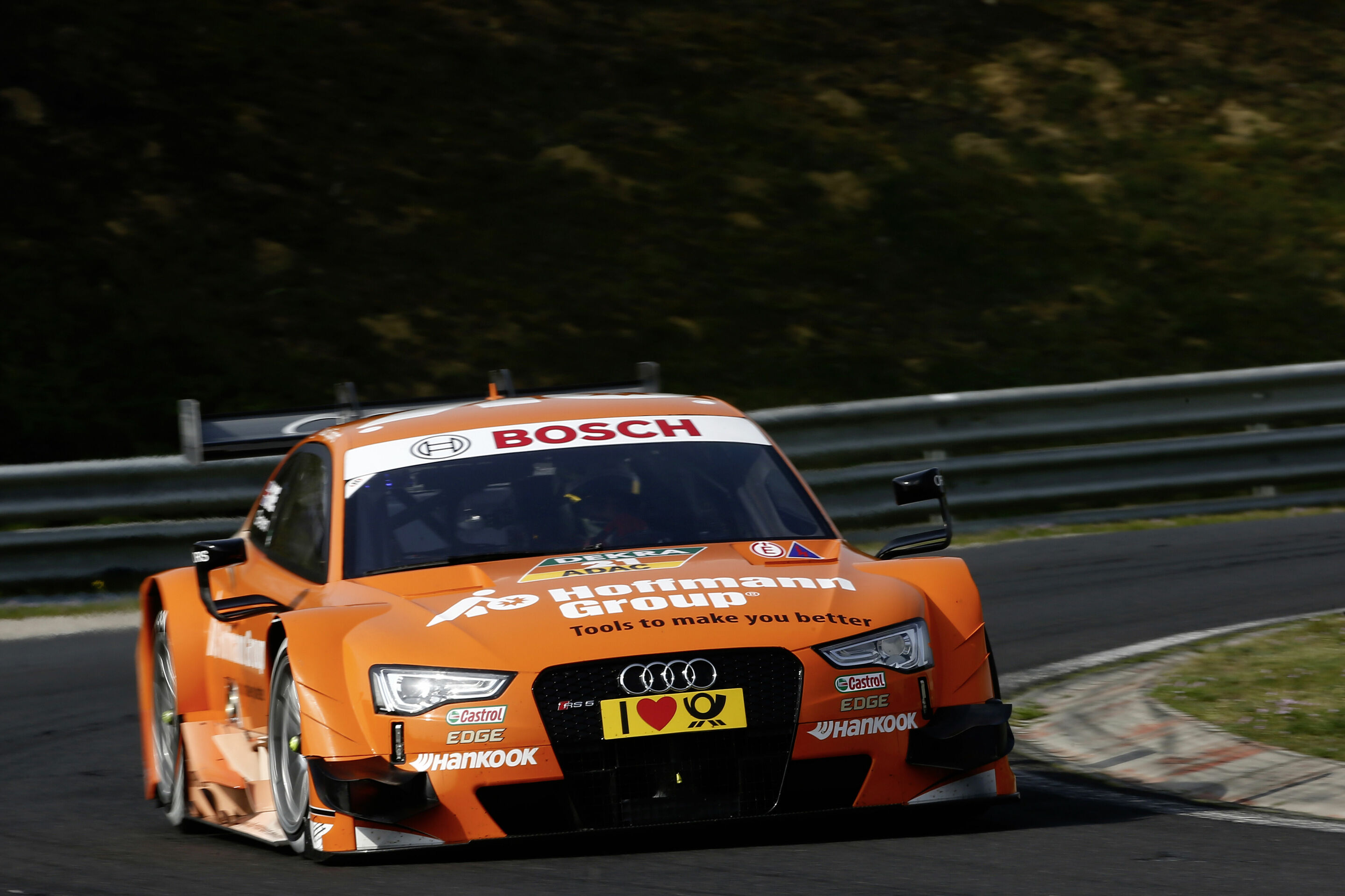 DTM-Test Hungaroring - Hoffmann Group Audi RS 5 DTM #21 (Audi Sport Team Rosberg)