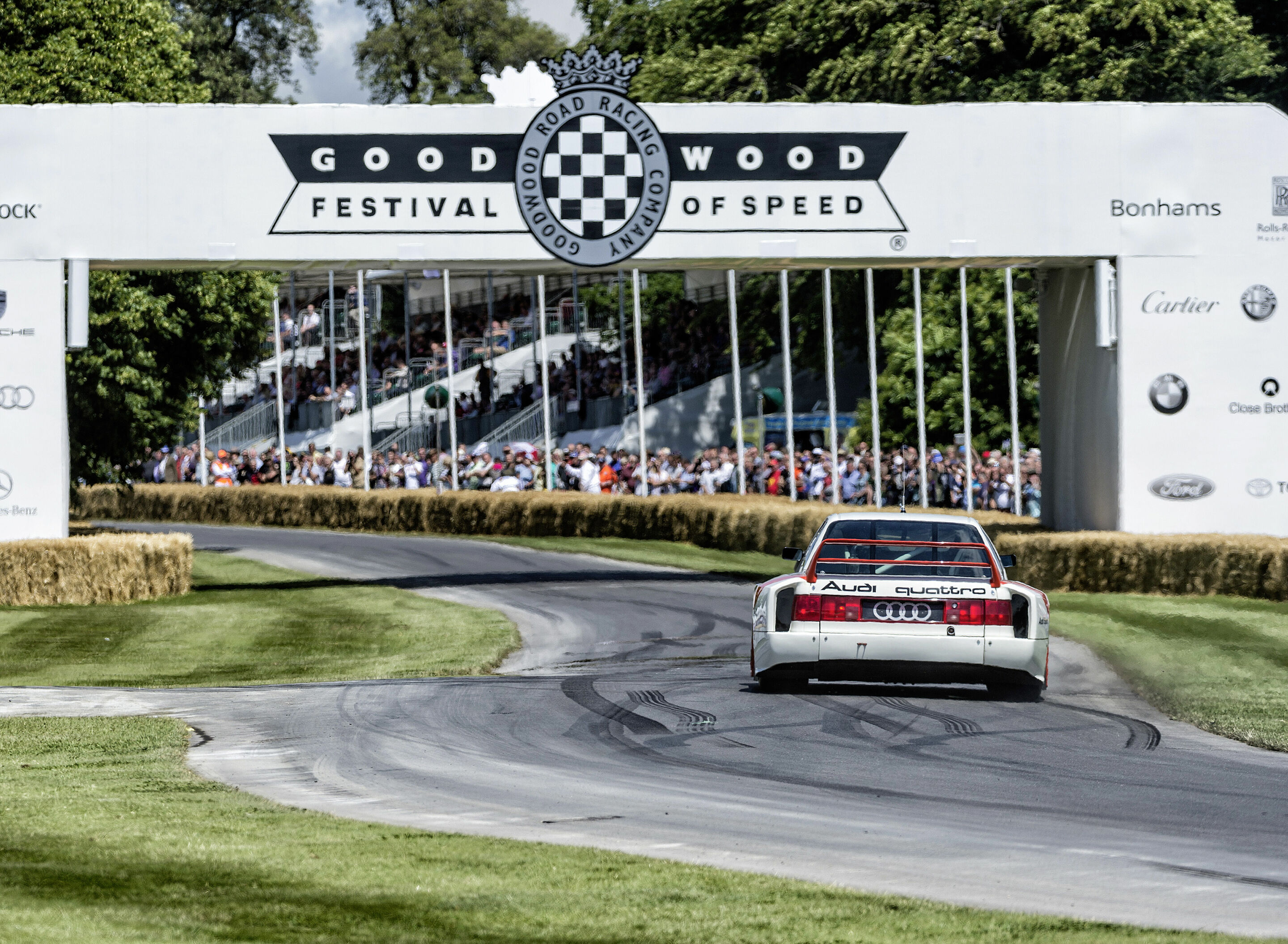 Goodwood Festival of Speed - Vor 25 Jahren startete der Audi 90 quattro IMSA GTO in der US-amerikanischen IMSA-Serie, dieses Wochenende beim Goodwood Festival of Speed.