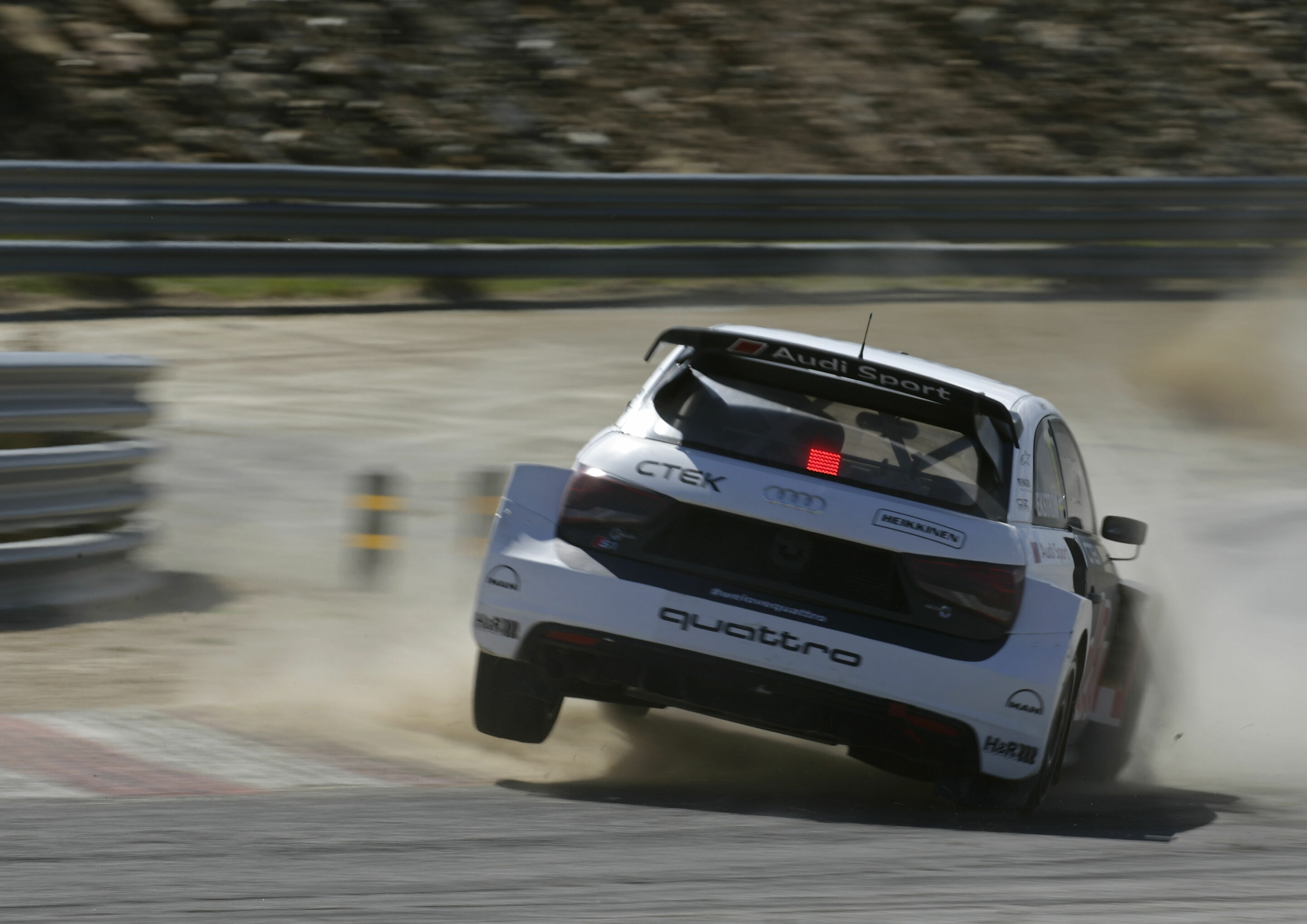 FIA-Rallycross-WM 2017, Montalegre - Mattias Ekström (Audi S1 EKS RX quattro #1)
