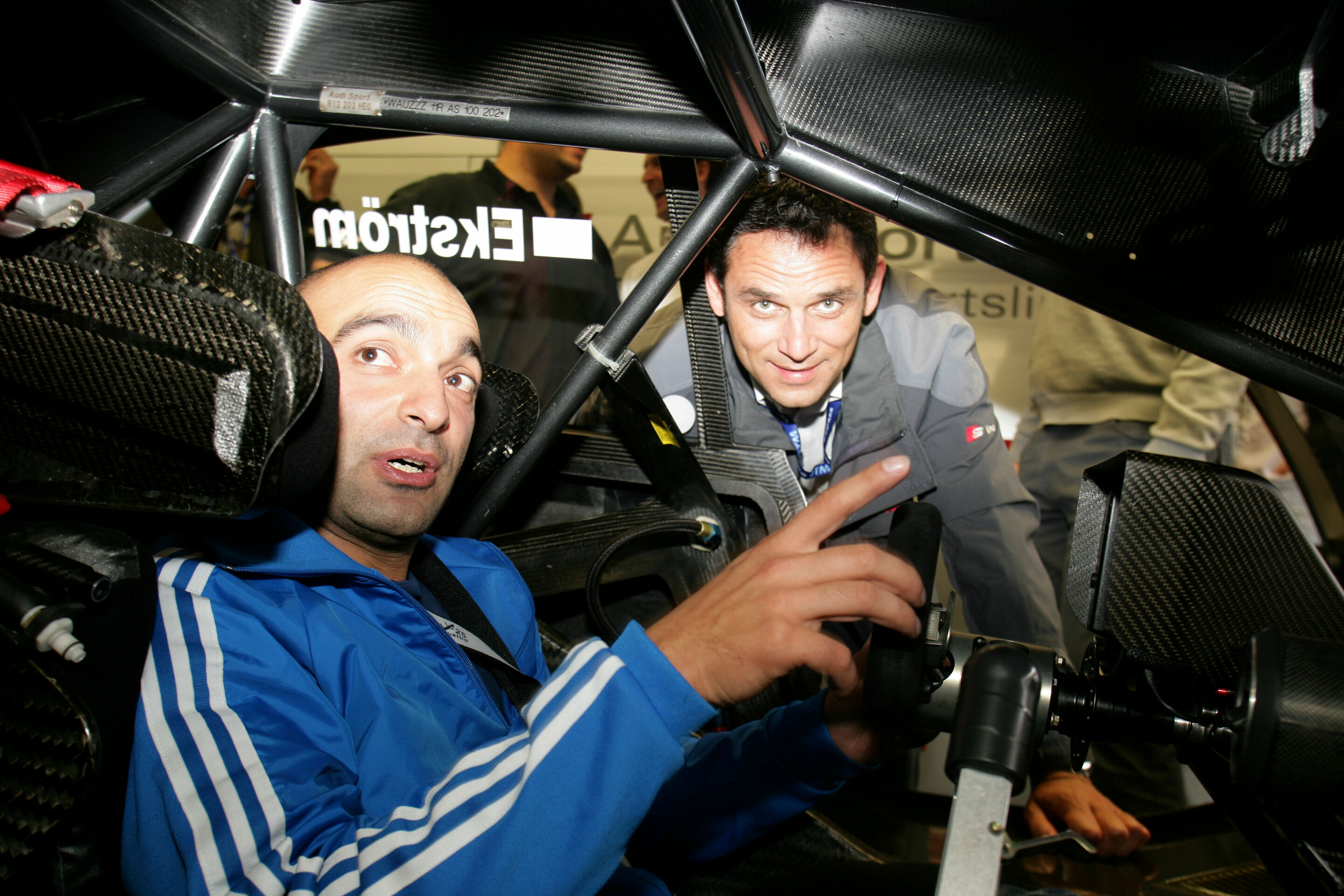 DTM 2005 - Django Asül and Hans-Jürgen Abt (DTM Istanbul 2005)