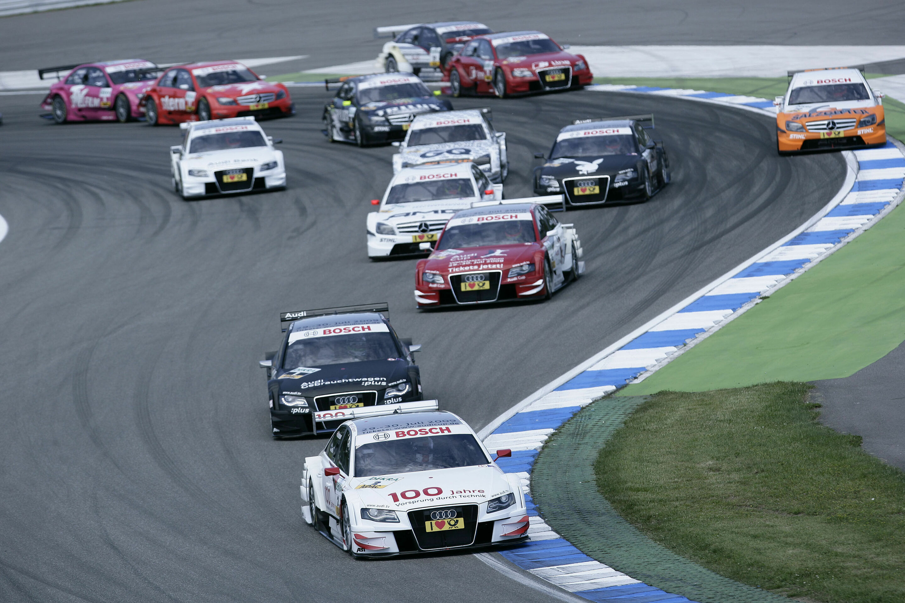 DTM 2009 - 100 Jahre Audi - A4 DTM #2 (Audi Sport Team Abt), Tom Kristensen