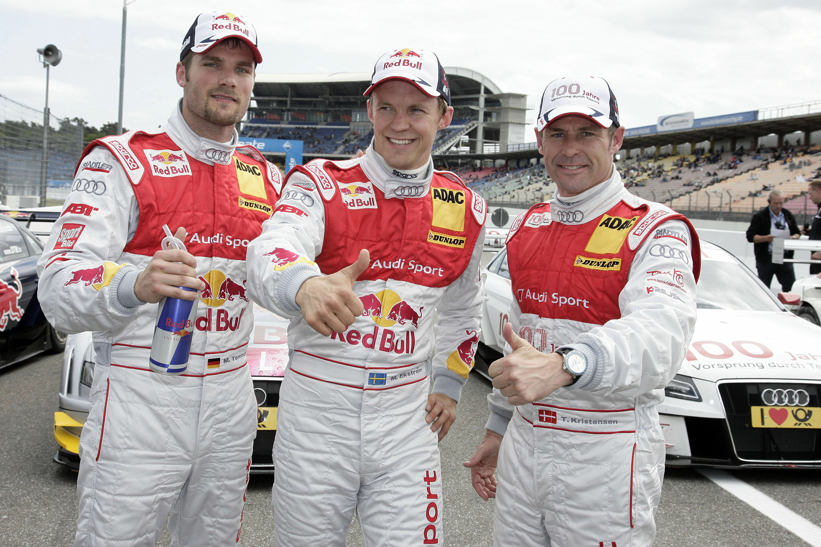 DTM 2009 - Martin Tomczyk, Mattias Ekström, Tom Kristensen