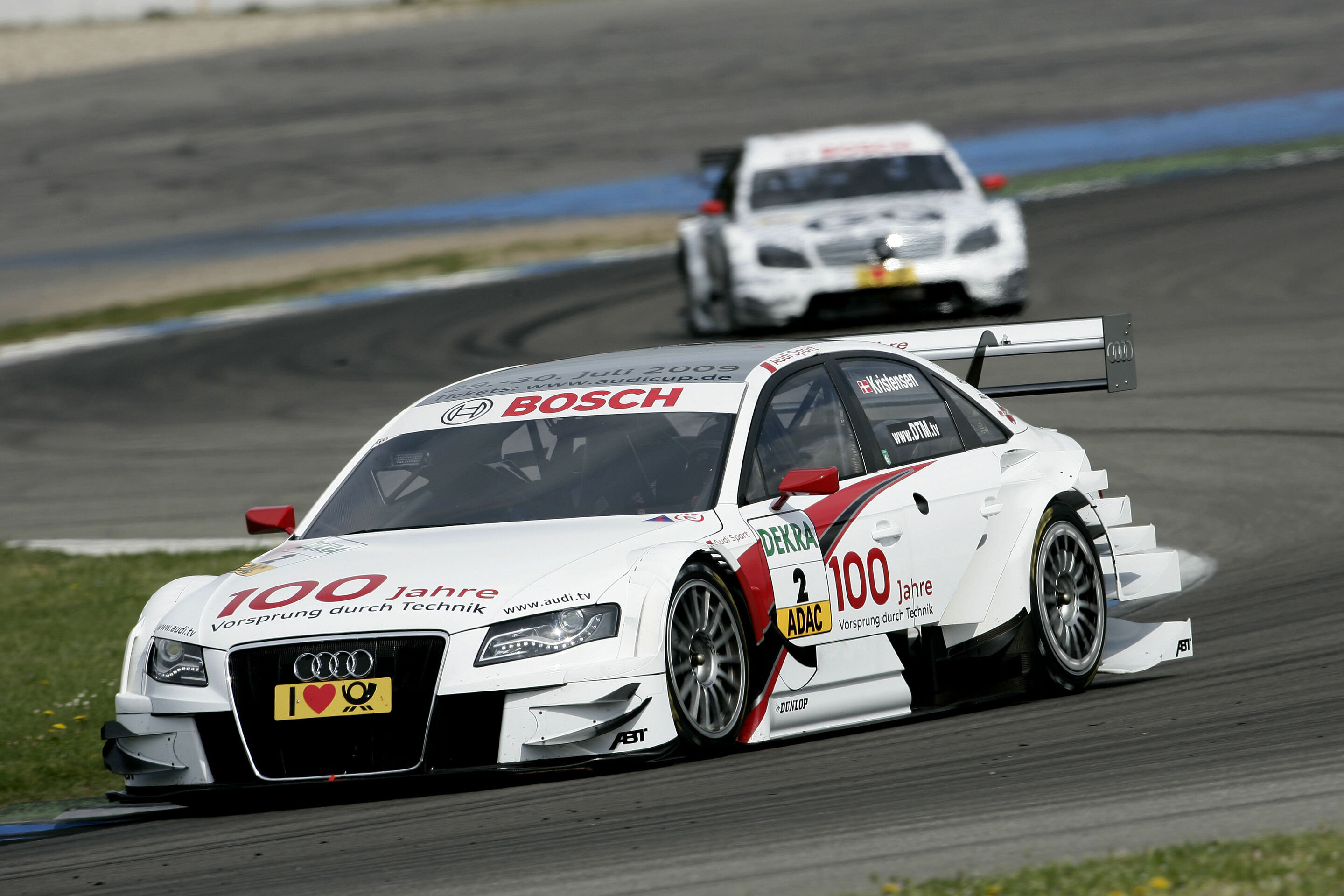 DTM 2009 - 100 Jahre Audi Audi - A4 DTM #2 (Audi Sport Team Abt), Tom Kristensen