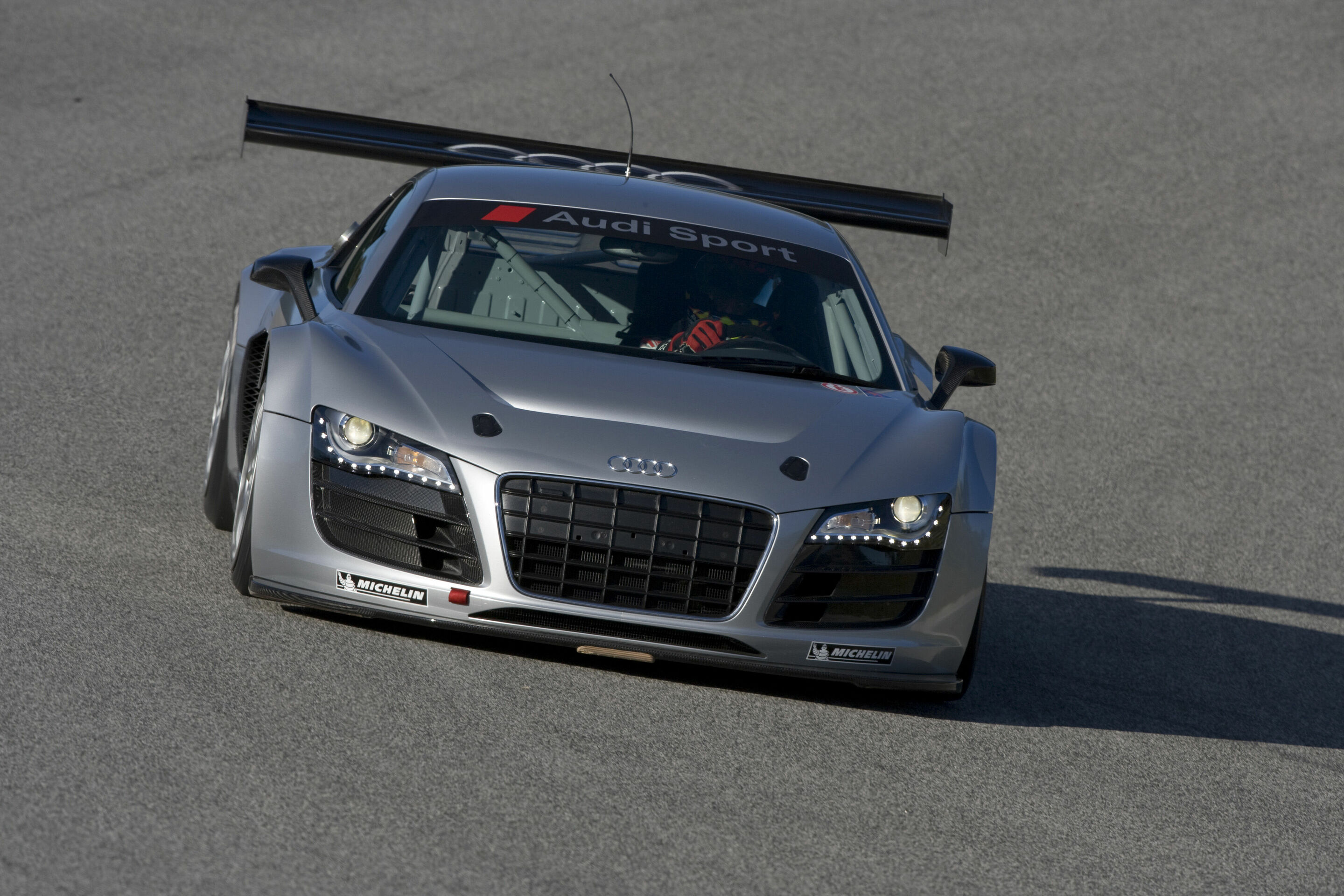 Audi R8 LMS - The Audi R8 LMS during tests