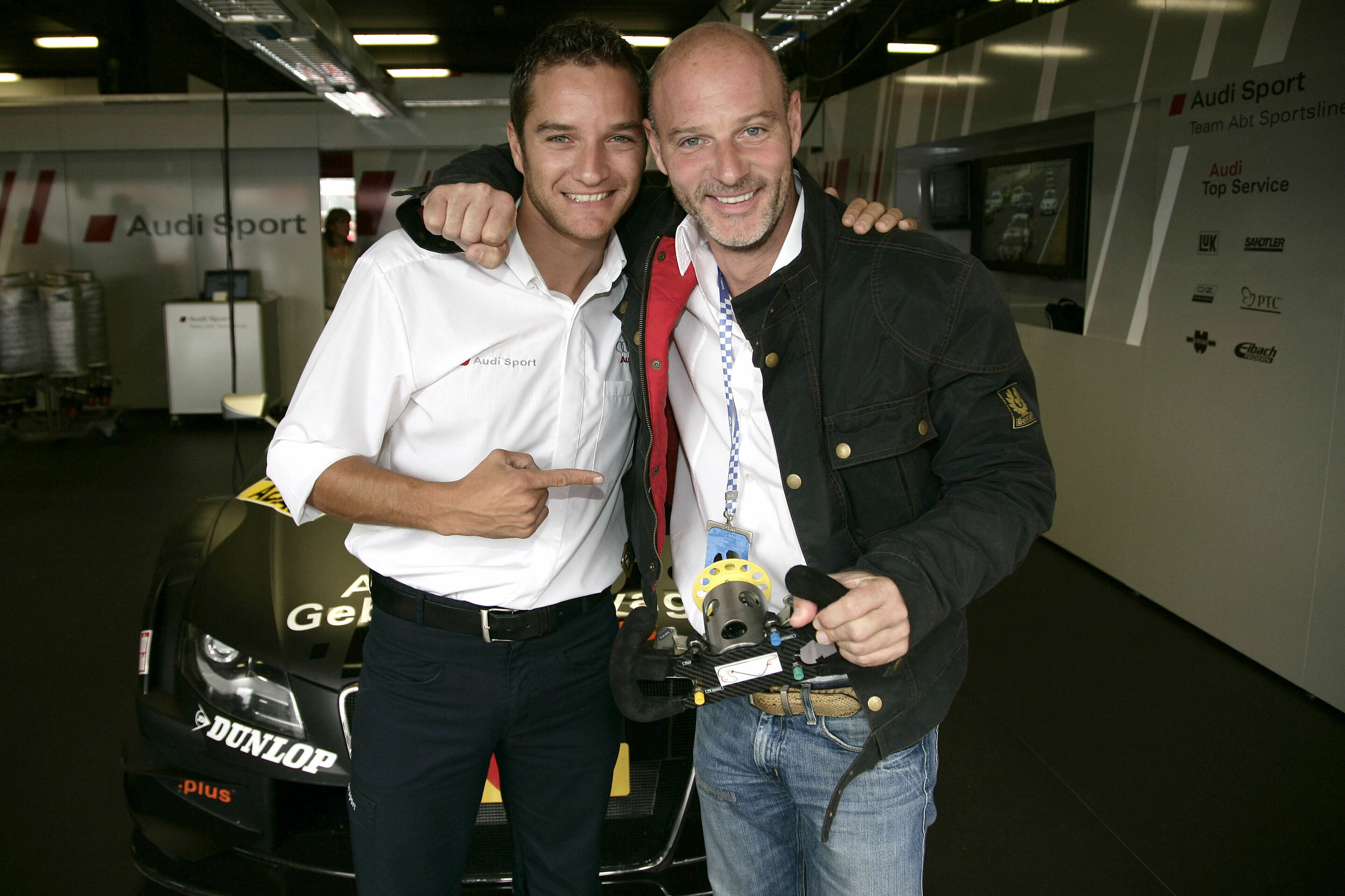 DTM 2008 - Timo Scheider und Simon Licht in Barcelona