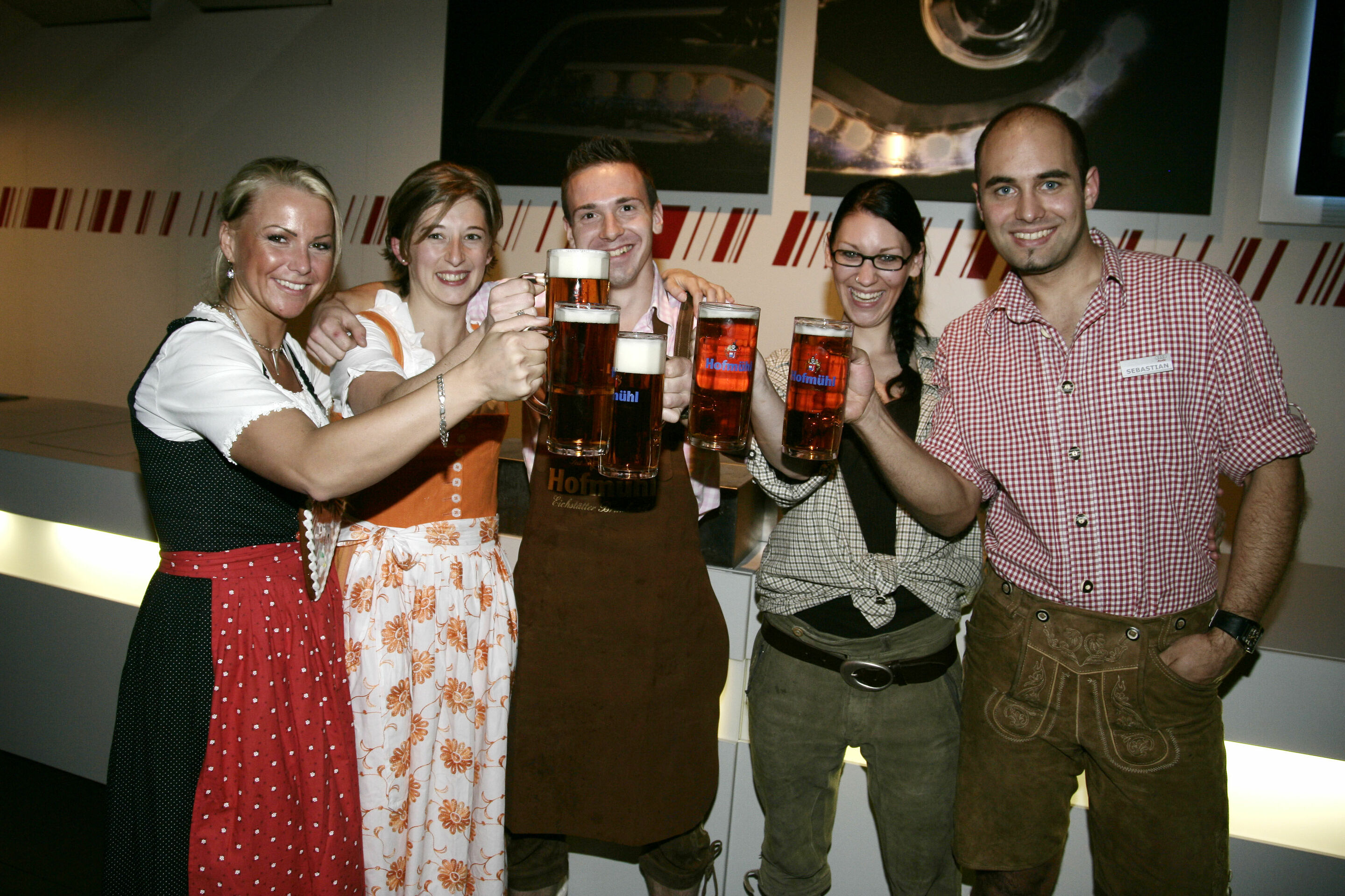 DTM 2008 - Bavarian evening in the Audi Hospitality