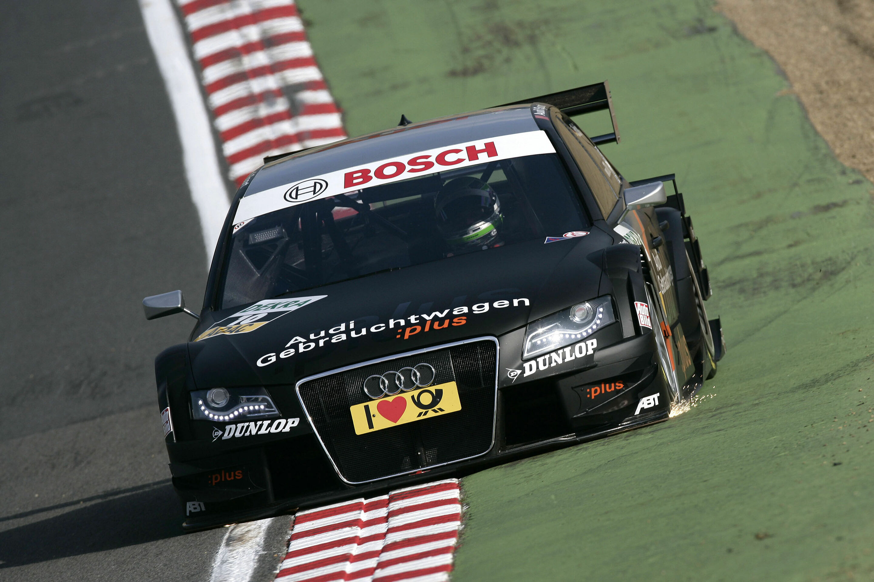 DTM 2008 - Gebrauchtwagen:plus/Top Service Audi A4 DTM #10 (Audi Sport Team Abt Sportsline), Timo Scheider