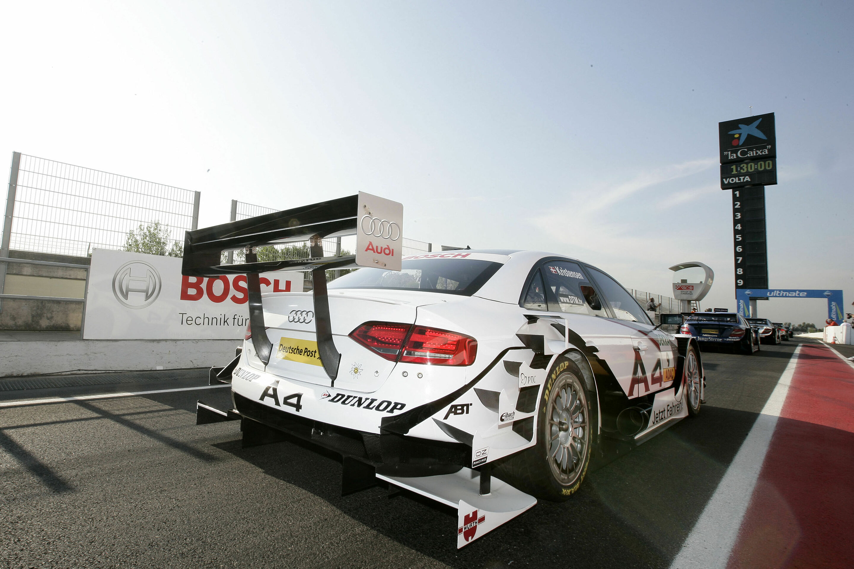 DTM 2008 - Audi A4 DTM #9 (Audi Sport Team Abt Sportsline), Tom Kristensen