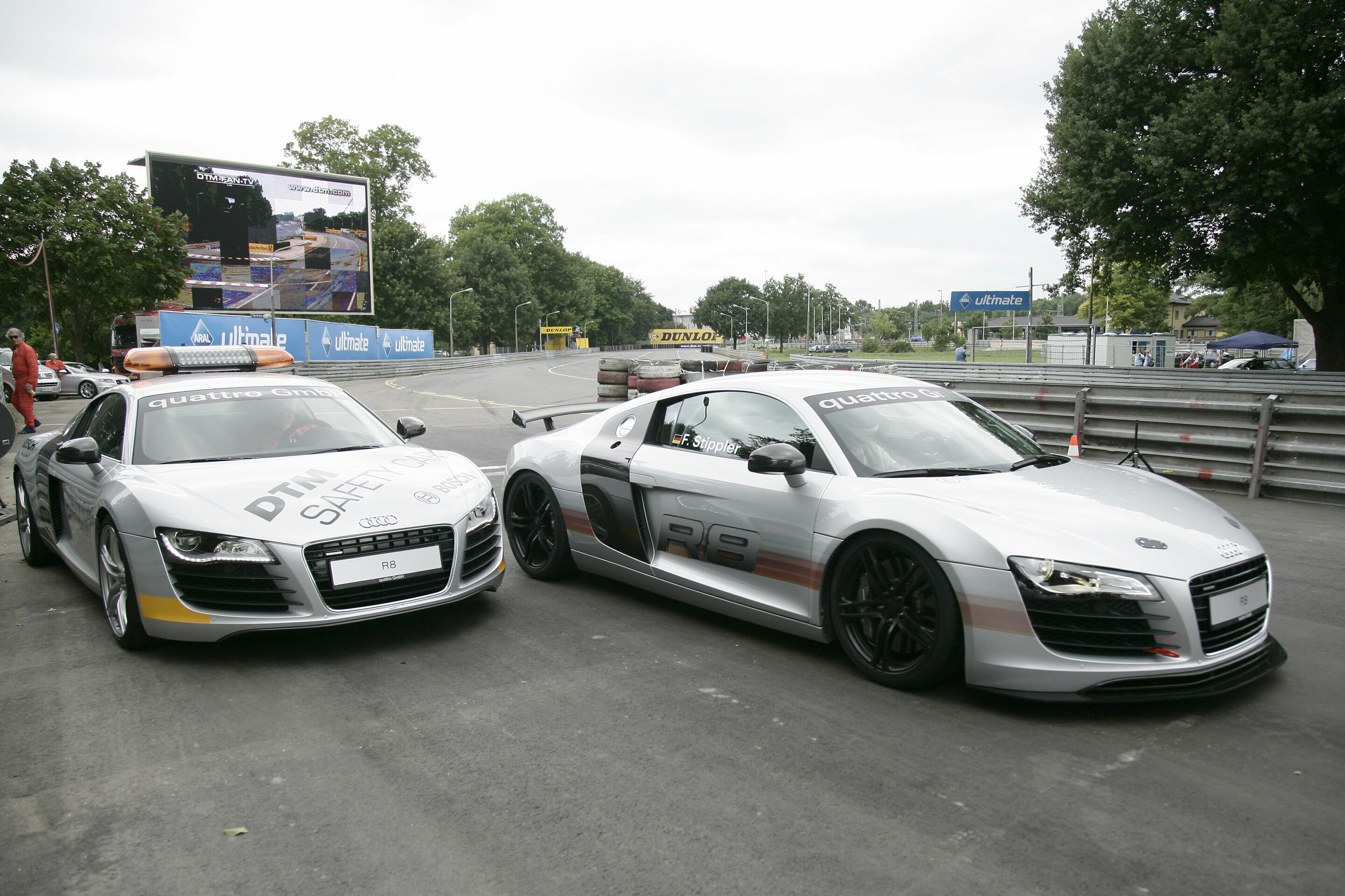 DTM 2008 - Audi R8 Safety-Car, Audi R8 Renntaxi