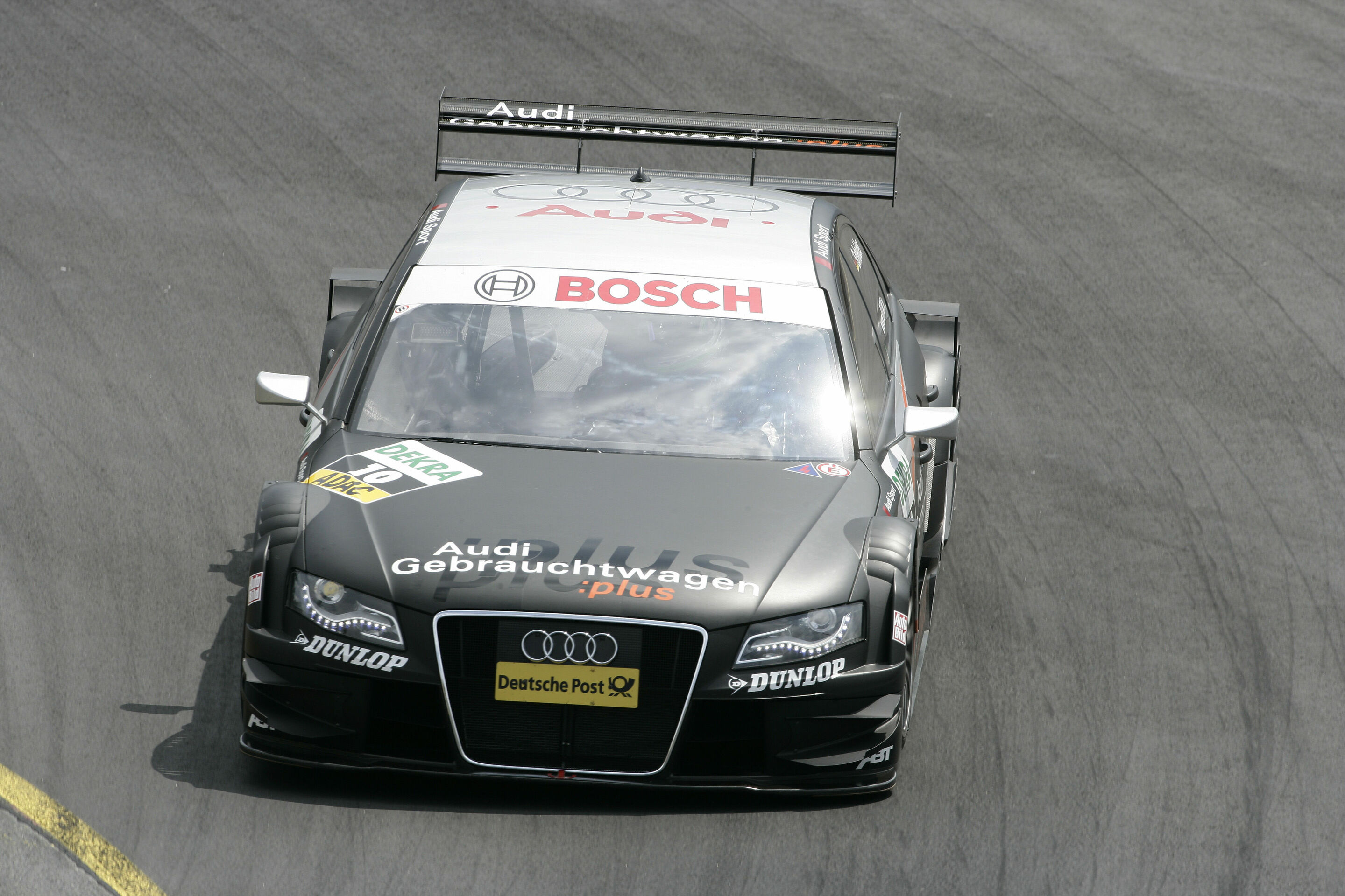 DTM 2008 - Gebrauchtwagen:plus/Top Service Audi A4 DTM #10 (Audi Sport Team Abt Sportsline), Timo Scheider