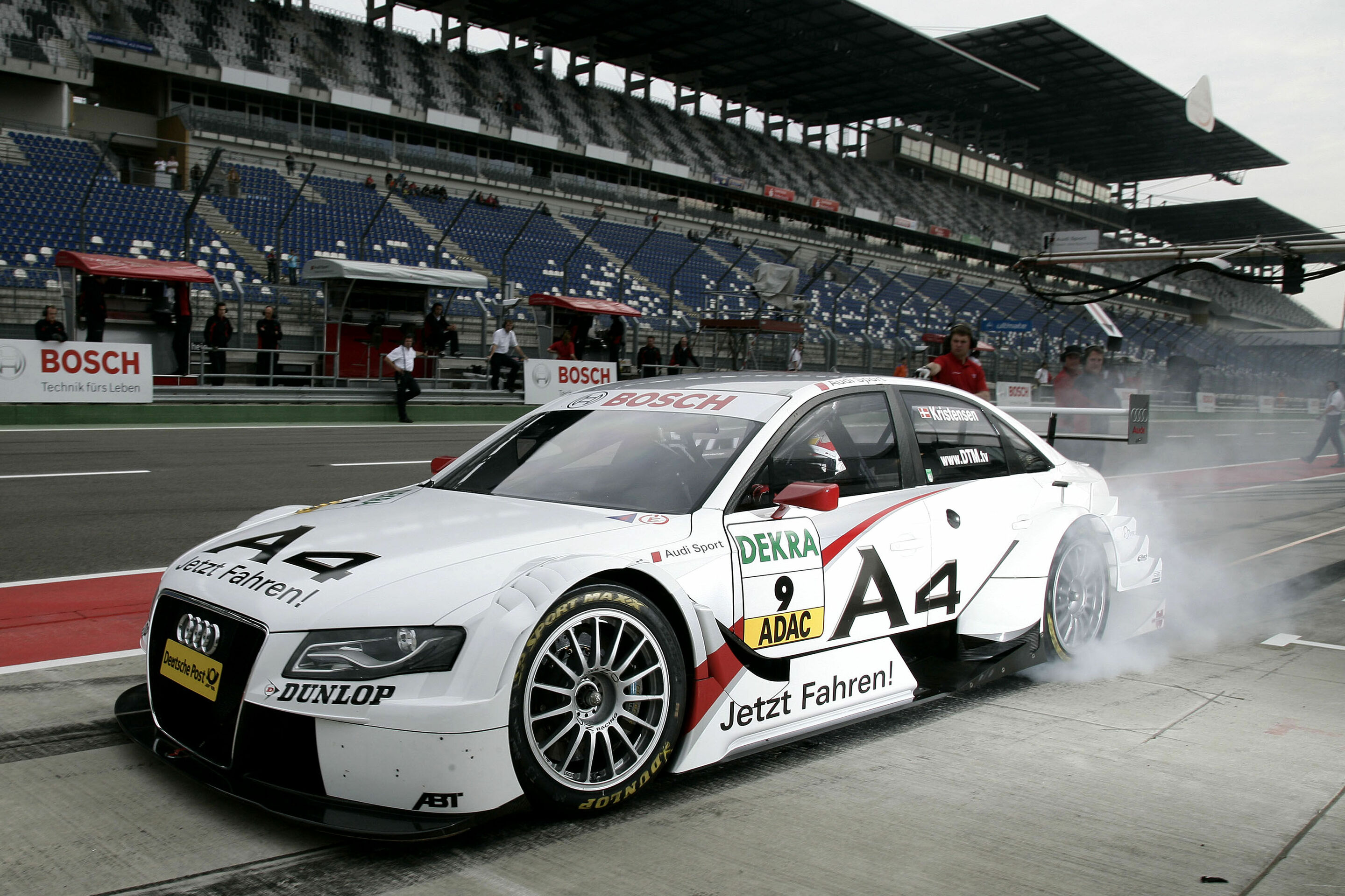 DTM 2008 - Audi A4 DTM #9 (Audi Sport Team Abt Sportsline), Tom Kristensen