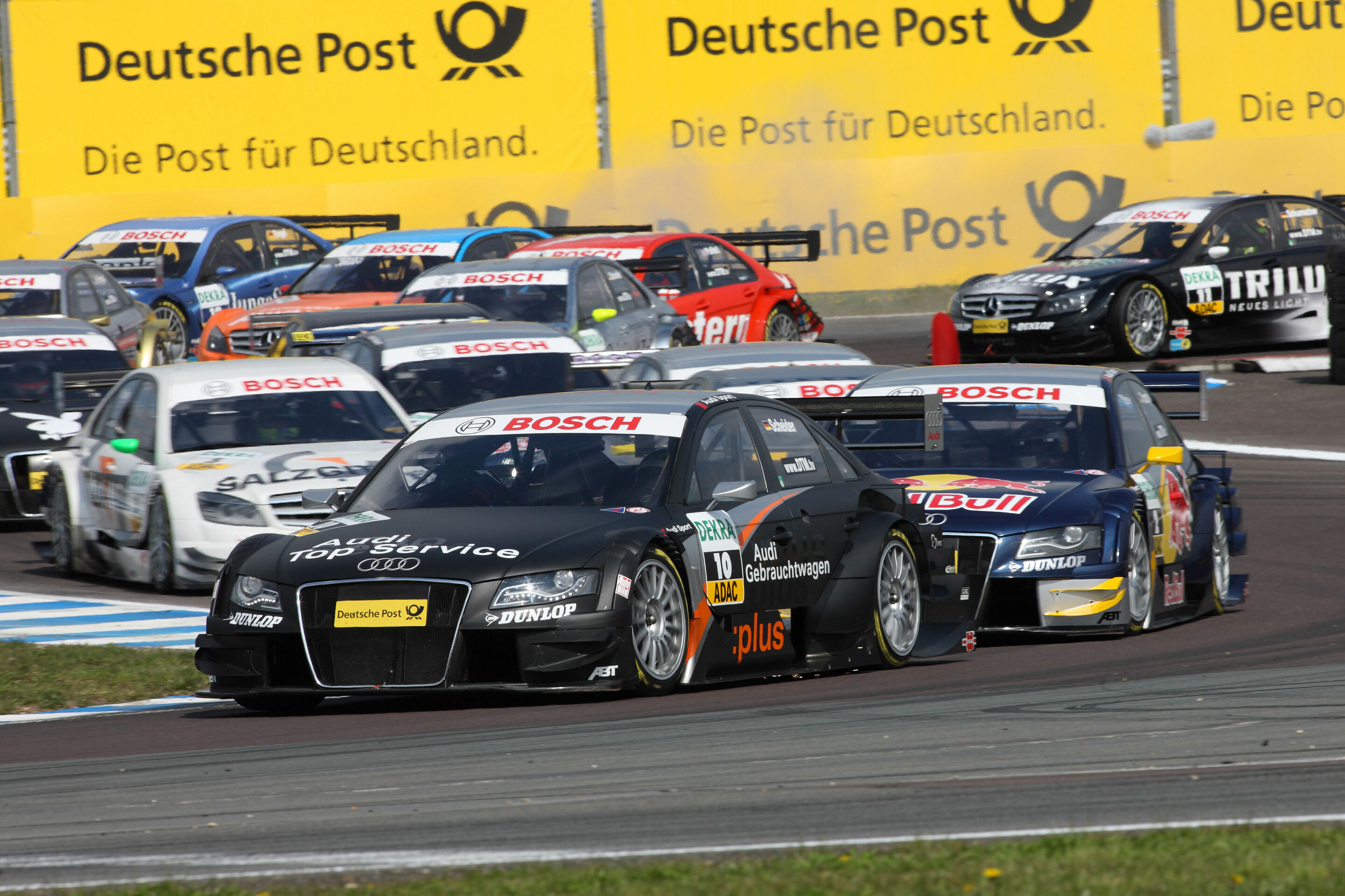DTM 2008 - Gebrauchtwagen:plus/Top Service Audi A4 DTM #10 (Audi Sport Team Abt Sportsline), Timo Scheider