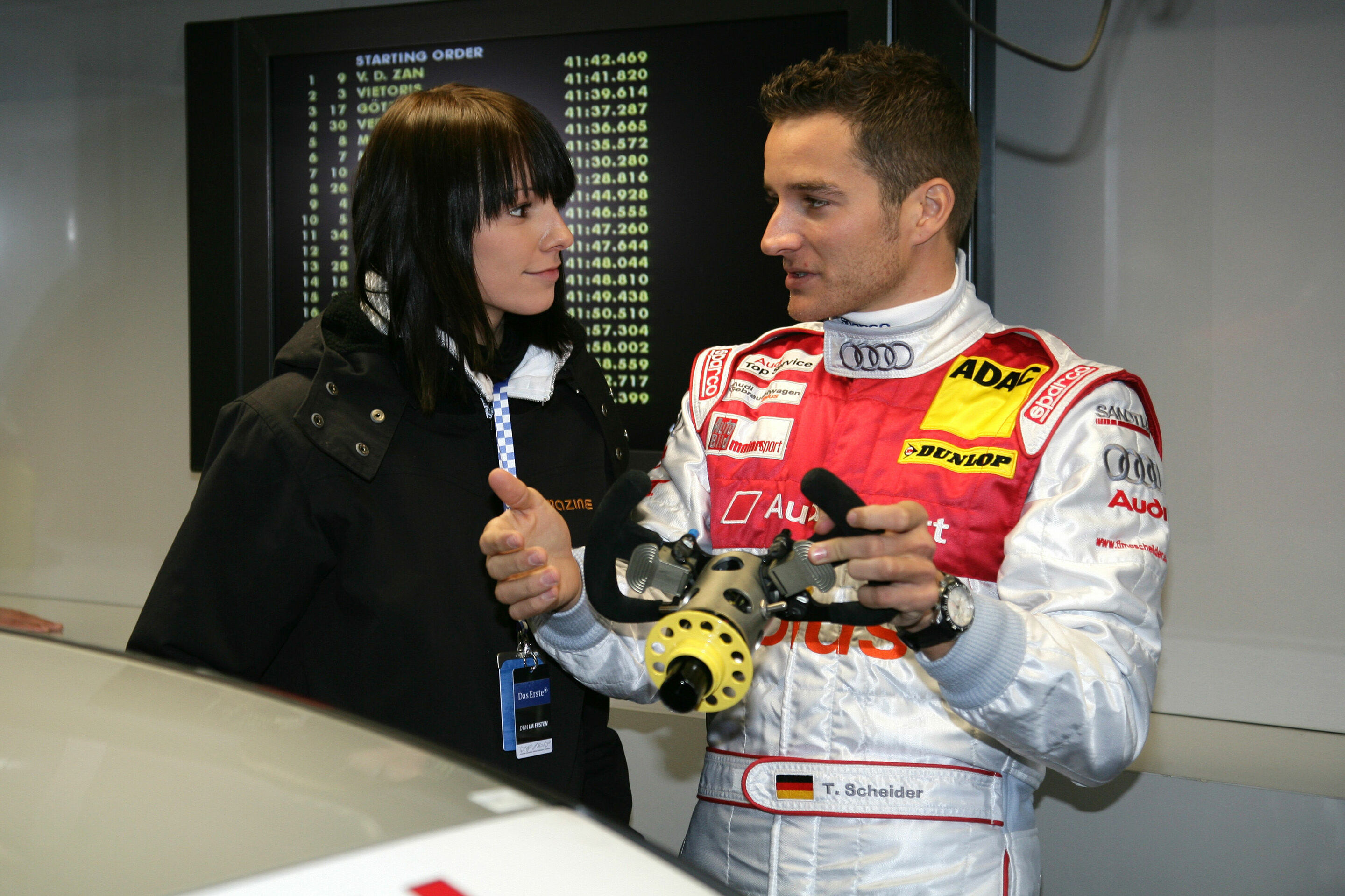 DTM 2008 - Christina Stürmer, Timo Scheide