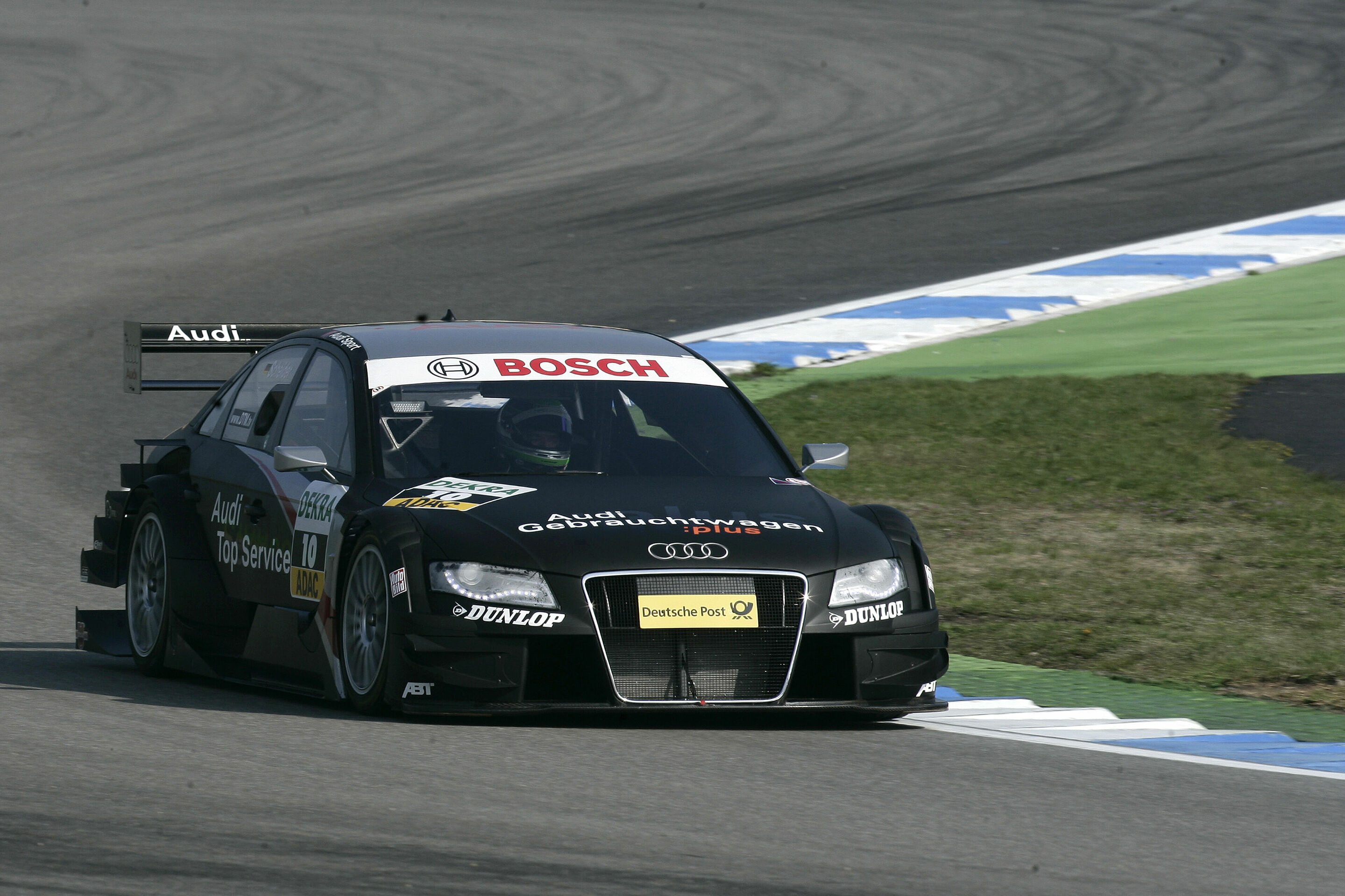 DTM 2008 - Gebrauchtwagen:plus/Top Service Audi A4 DTM #10 (Audi Sport Team Abt Sportsline), Timo Scheider