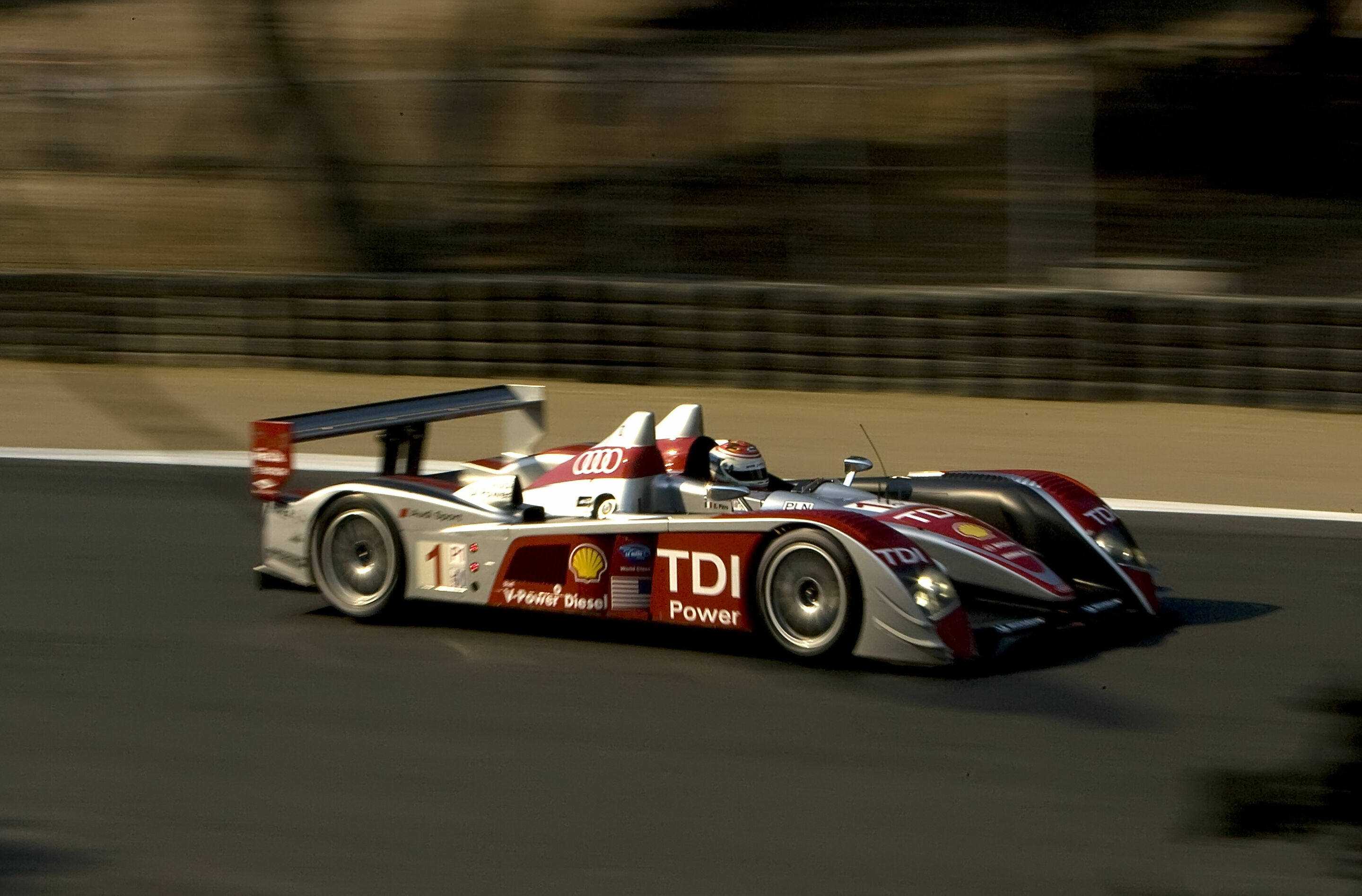 ALMS 2008 - Audi R10 TDI #1 (Audi Sport North America), Emanuele Pirro