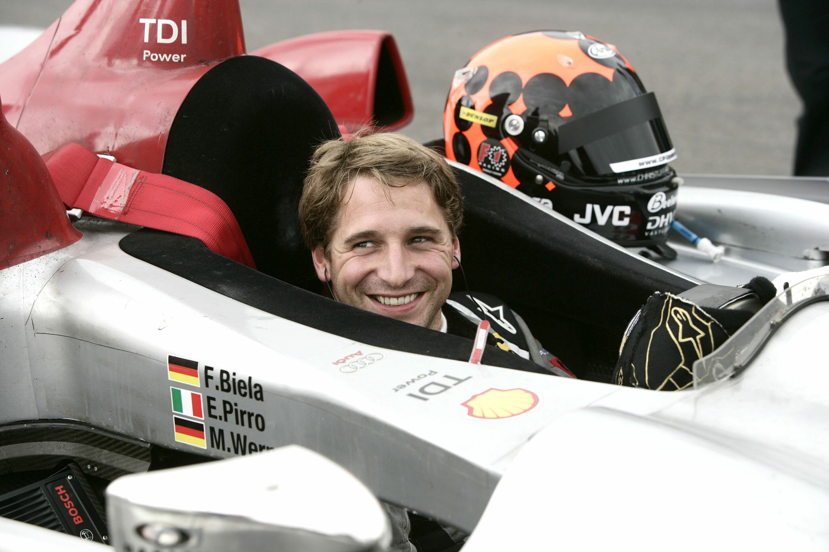 ALMS 2008 - Christijan Albers in the Audi R10 TDI